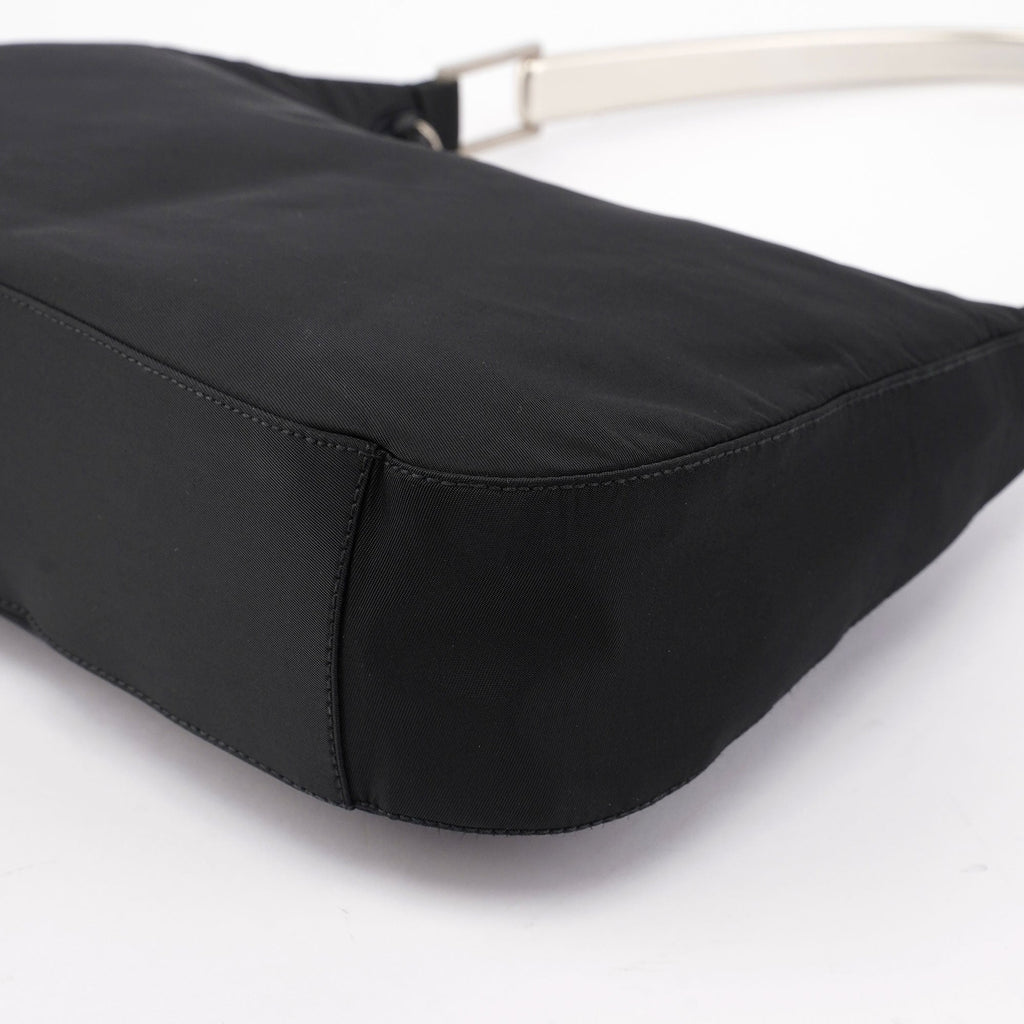 1998 Black Tessuto Metallo Shoulder Bag