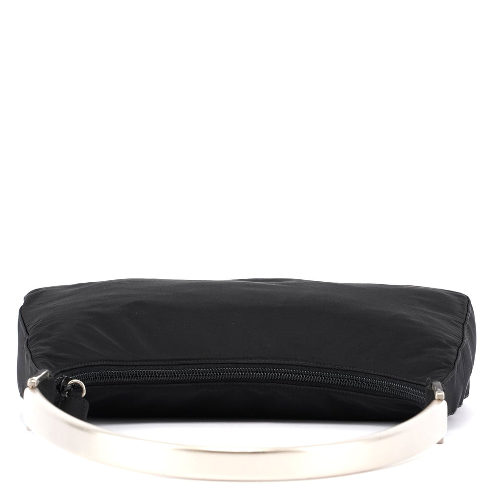 1998 Black Tessuto Metallo Shoulder Bag