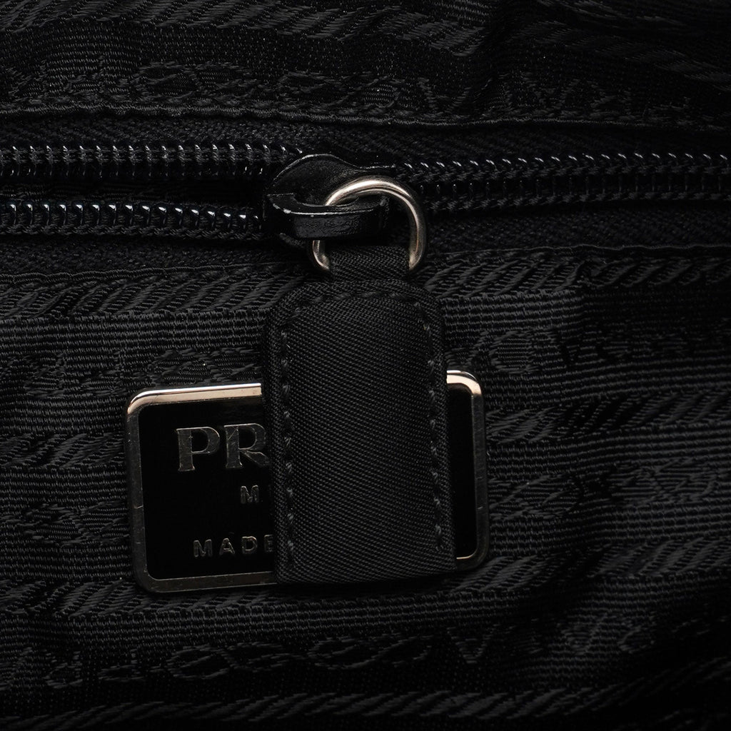 1998 Black Tessuto Metallo Shoulder Bag