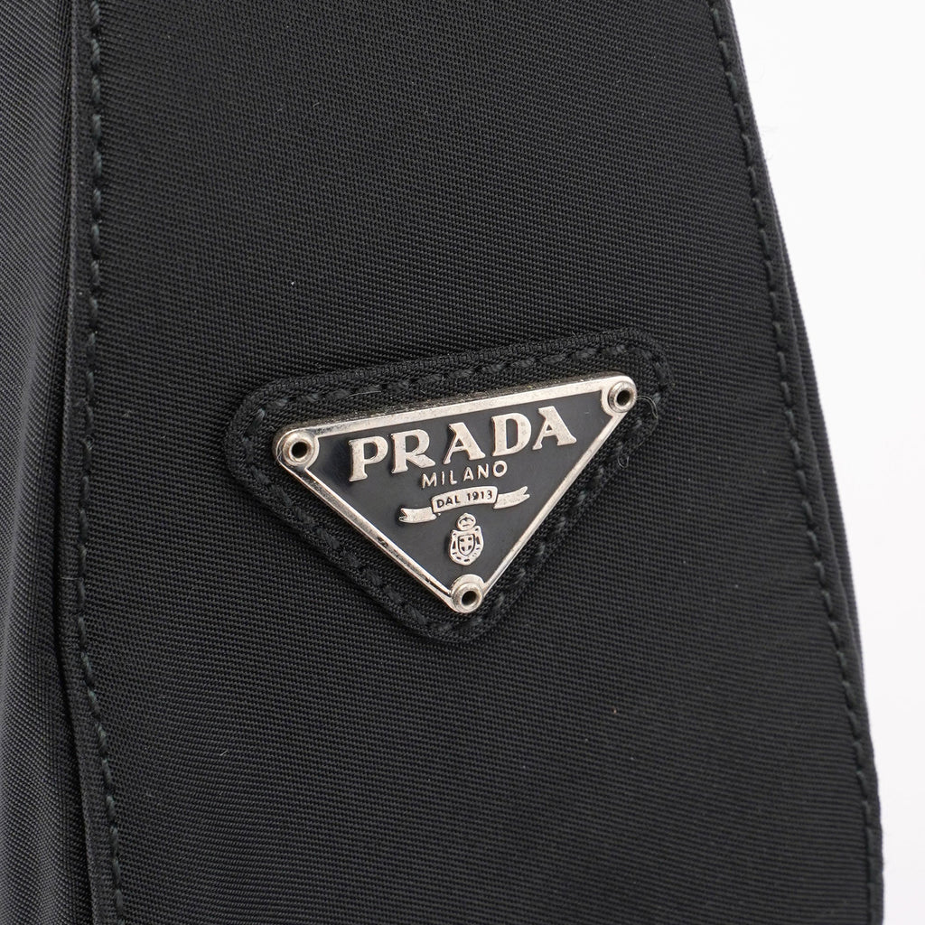 1998 Black Tessuto Metallo Shoulder Bag