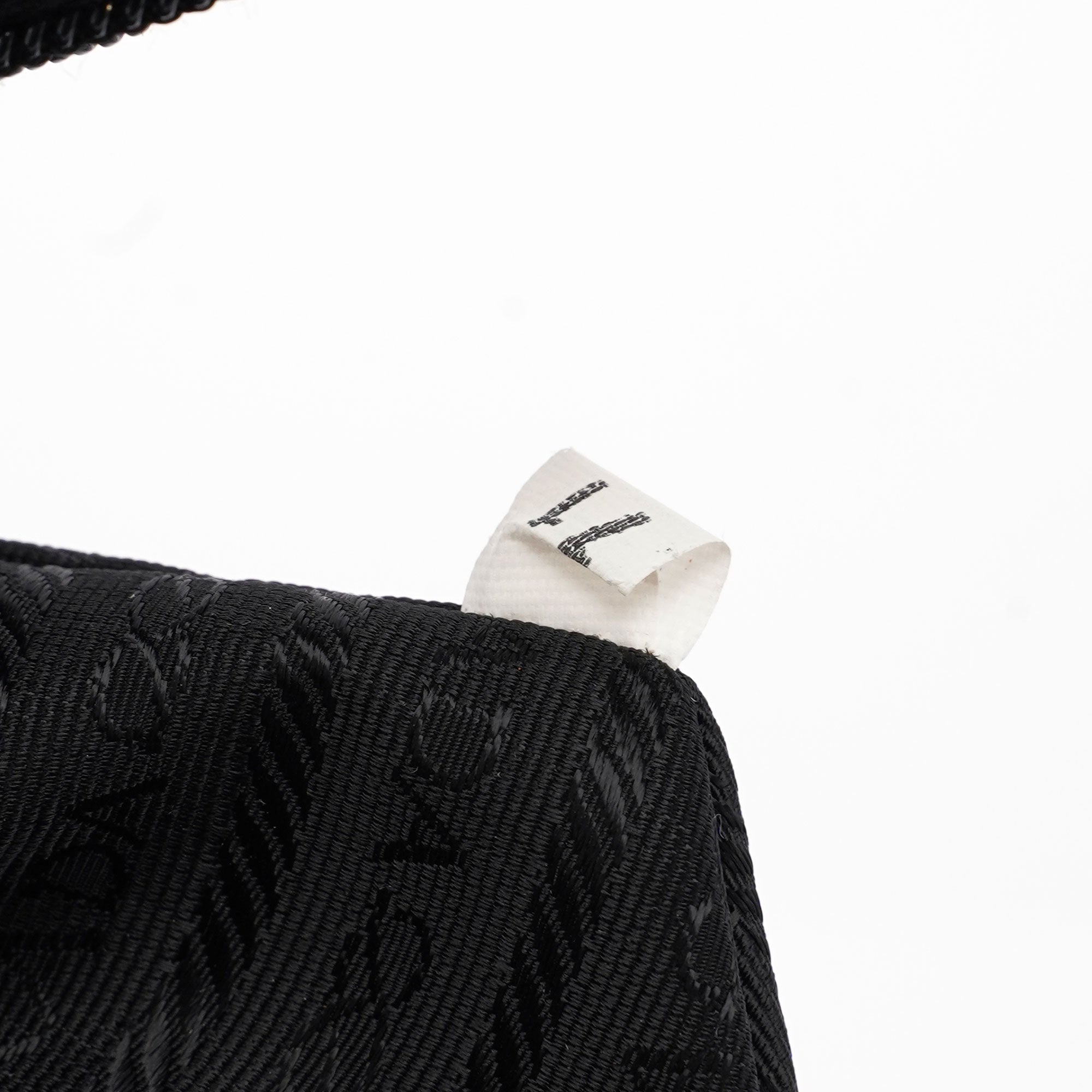 1998 Black Tessuto Metallo Shoulder Bag