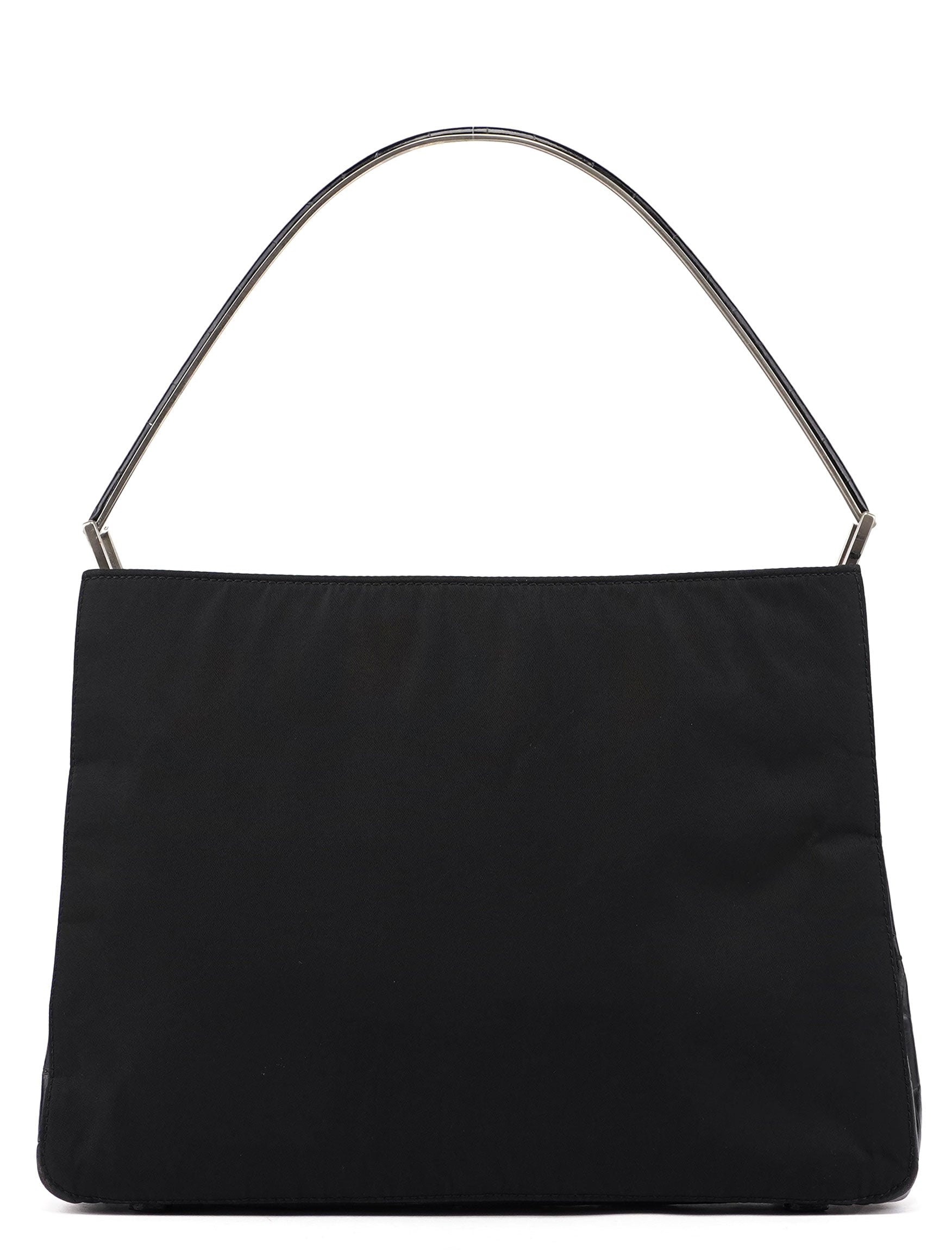 1998 Black Tessuto Metallo Shoulder Bag