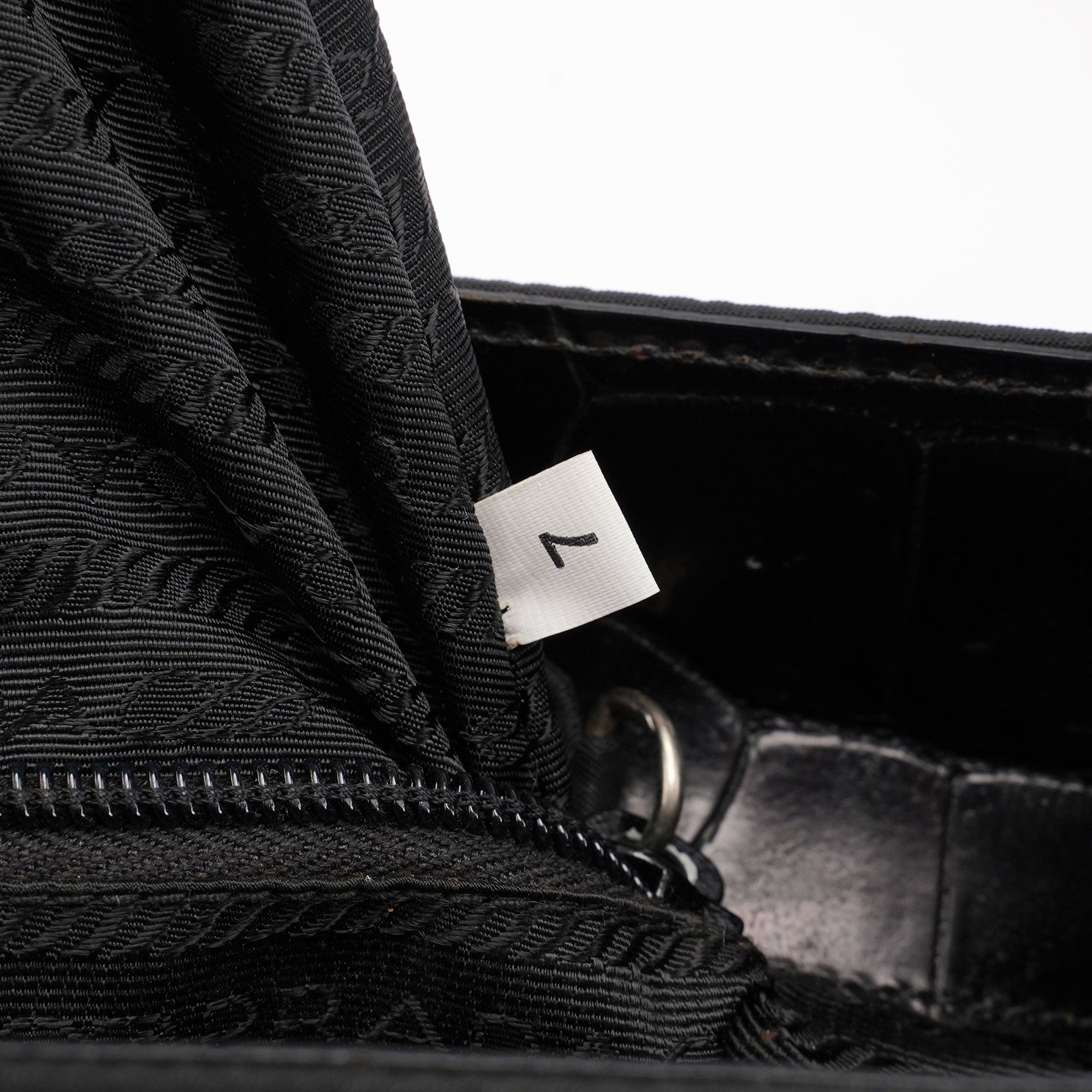 1998 Black Tessuto Metallo Shoulder Bag