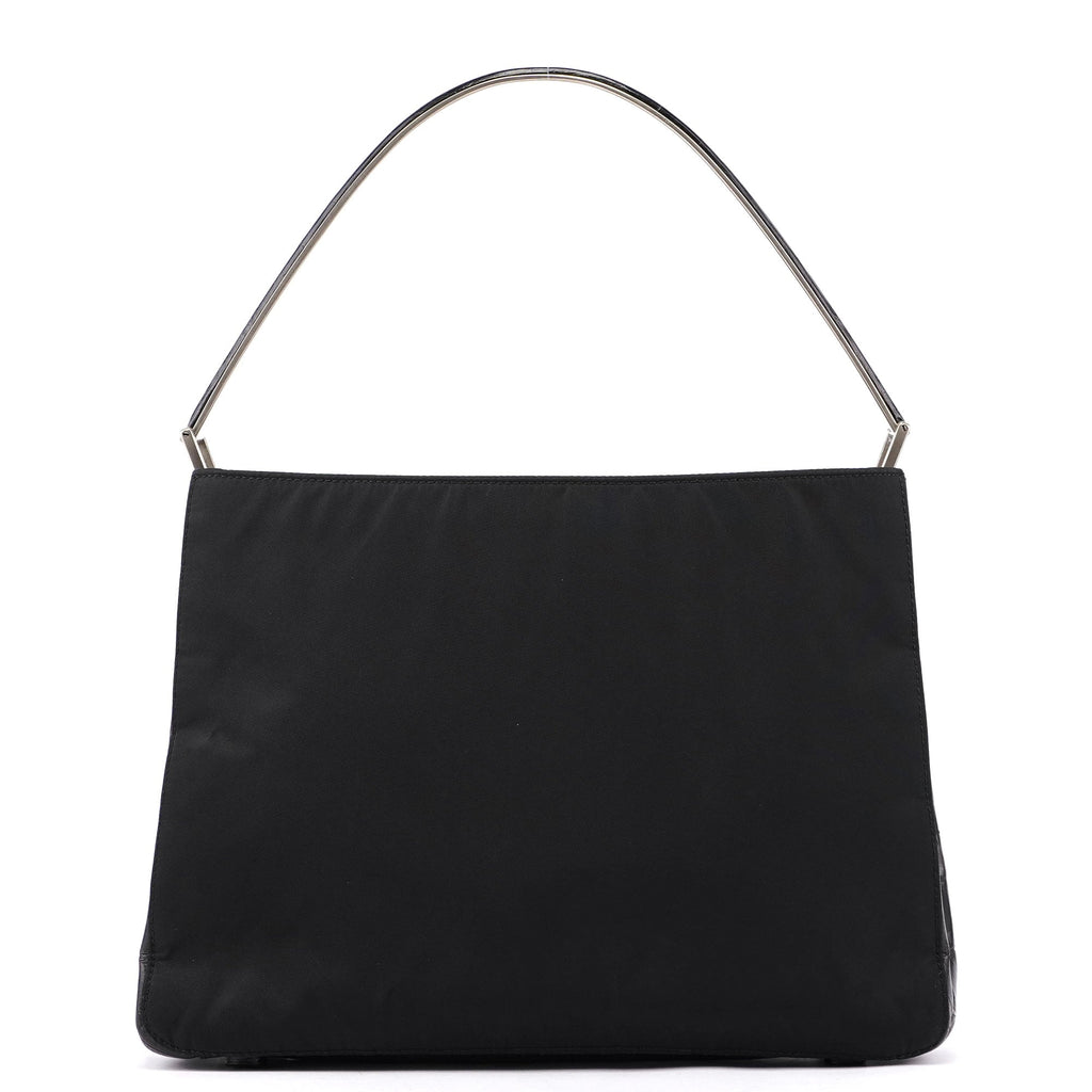 1998 Black Tessuto Metallo Shoulder Bag