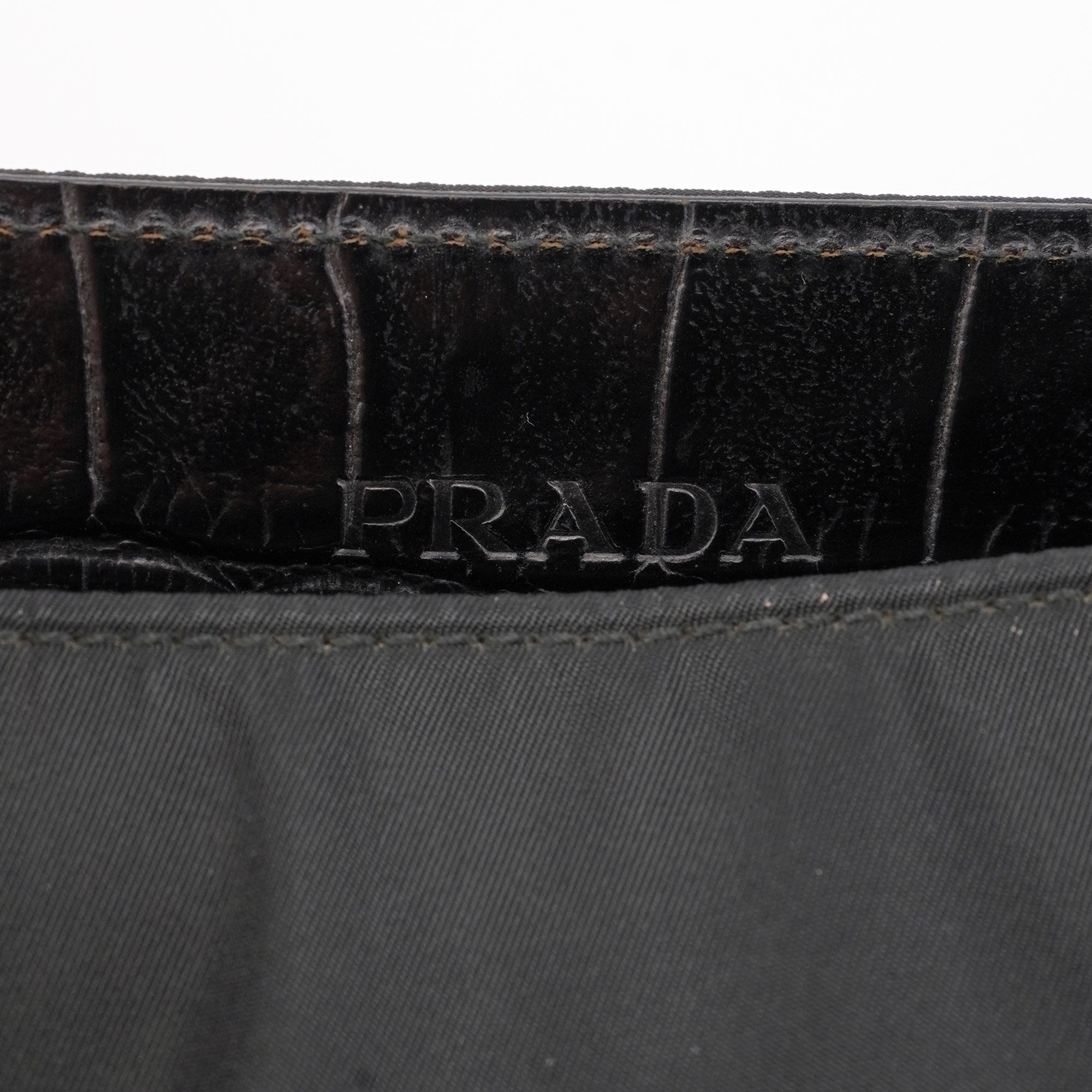 1998 Black Tessuto Metallo Shoulder Bag
