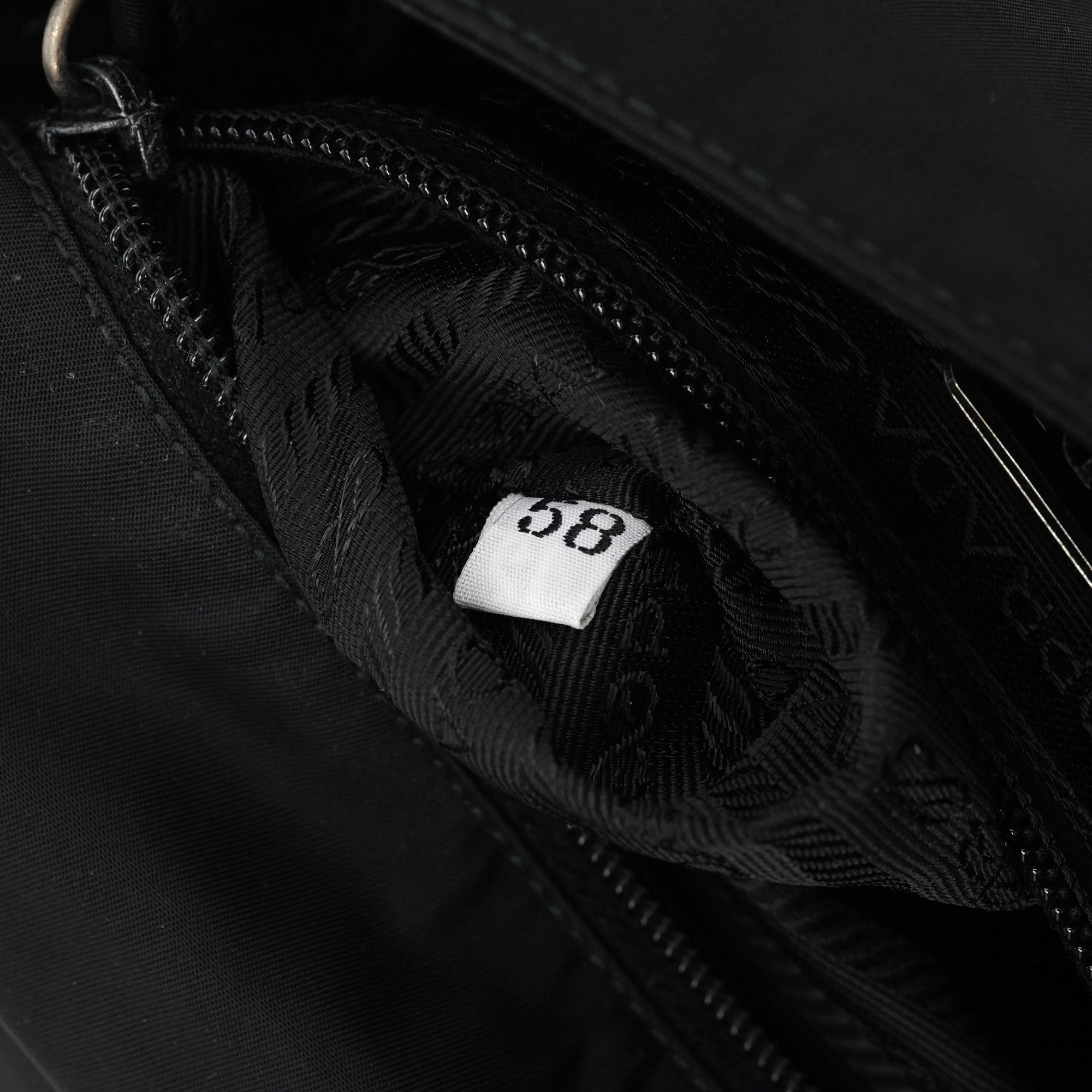 1998 Black Tessuto Plastic Chain Shoulder Bag