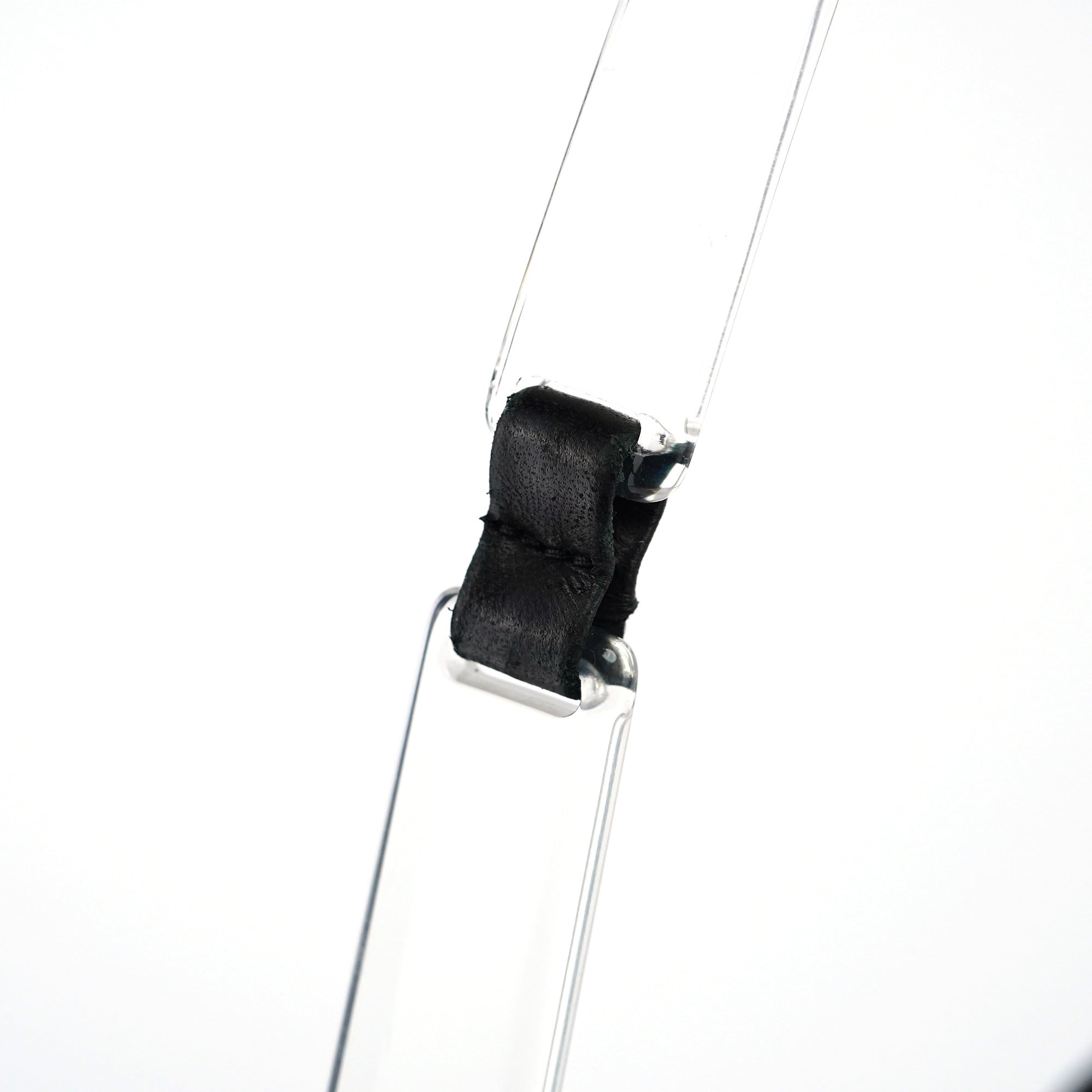 1998 Black Tessuto Plastic Hobo Shoulder Bag