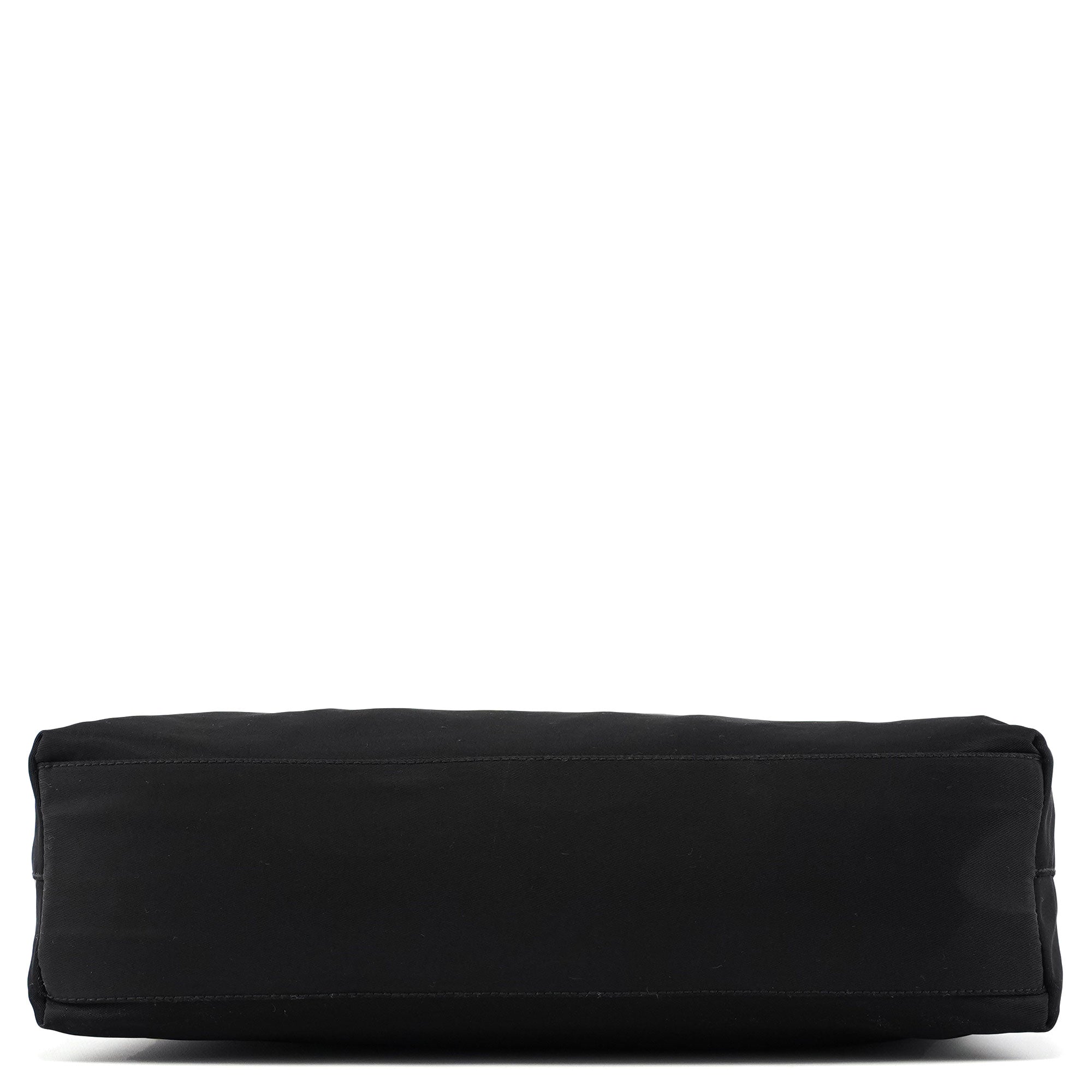 1998 Black Tessuto Plastic Hobo Shoulder Bag
