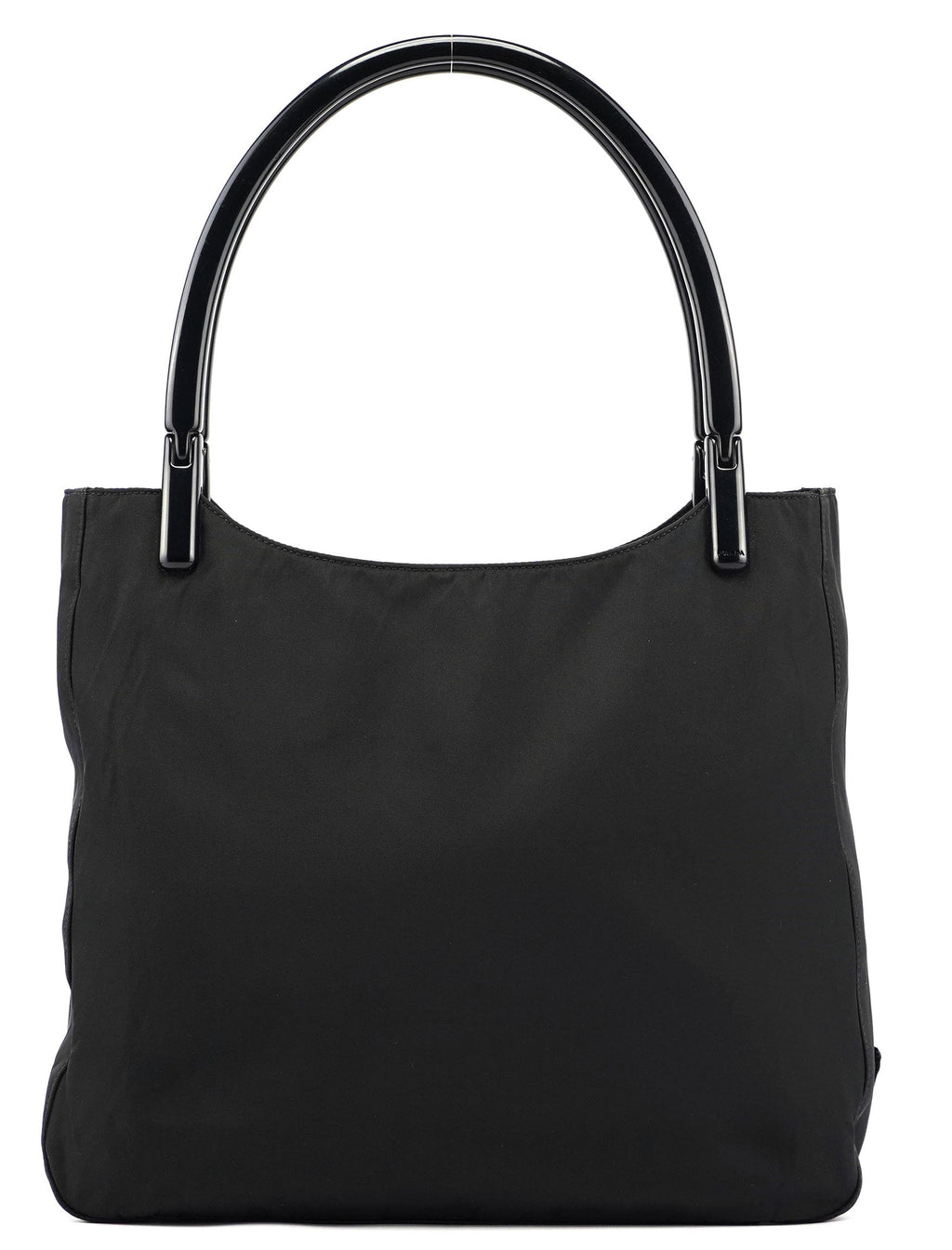 1998 Black Tessuto Plastic Tote