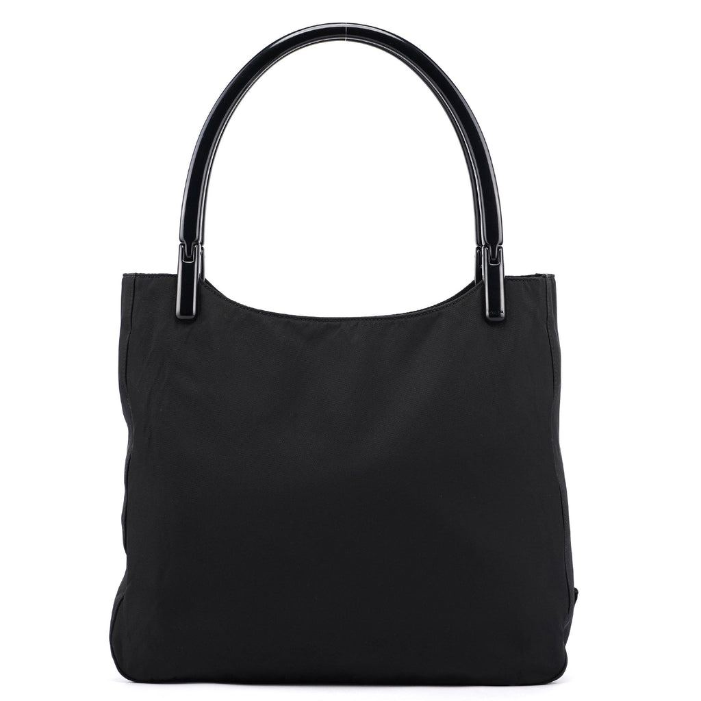 1998 Black Tessuto Plastic Tote