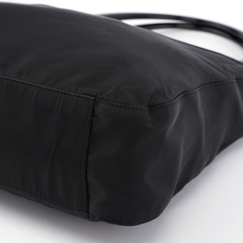 1998 Black Tessuto Plastic Tote