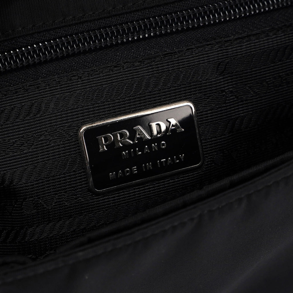 1998 Black Tessuto Plastic Tote
