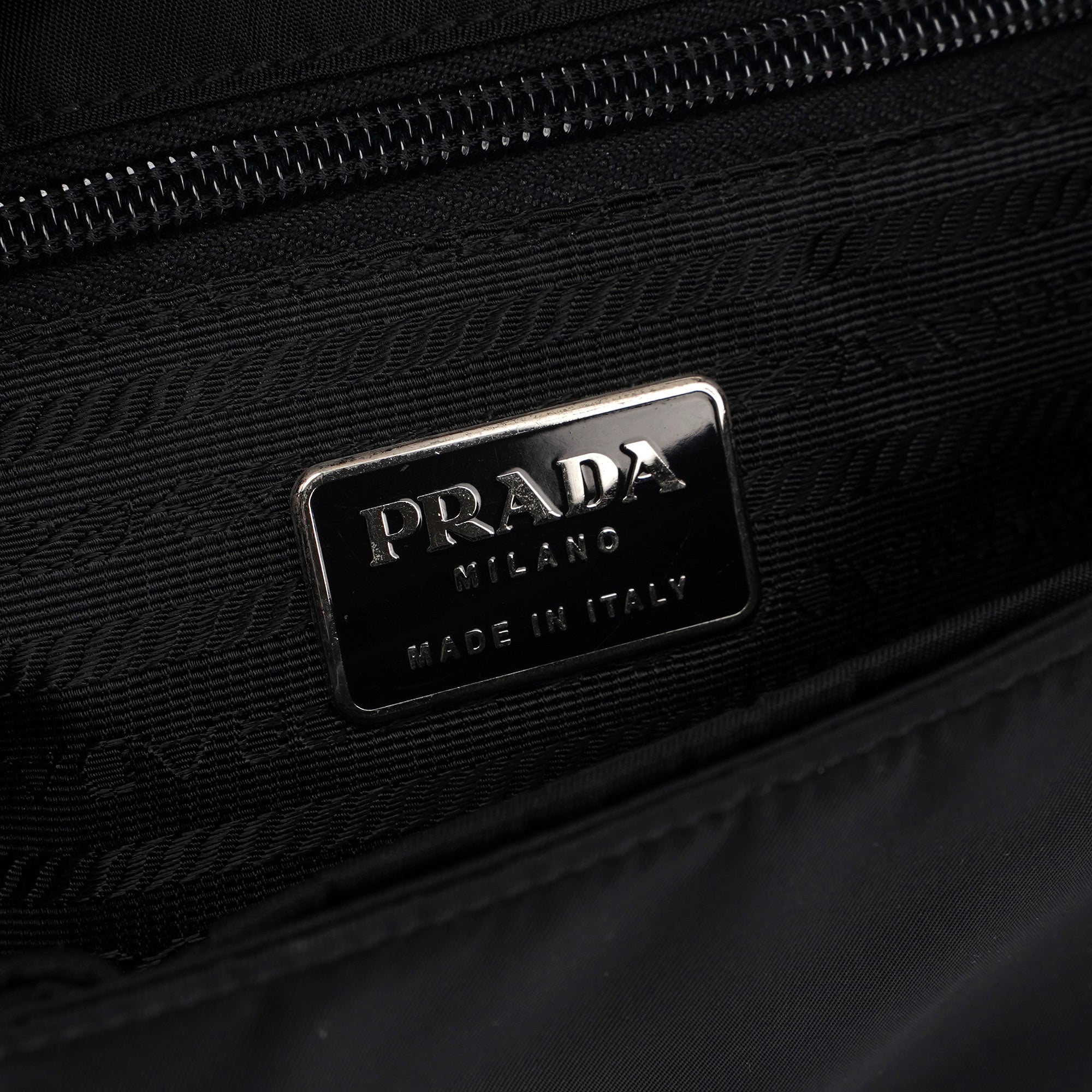 1998 Black Tessuto Plastic Tote