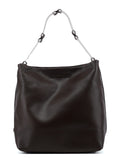 1998 Brown Calfskin Plastic Hobo Bag