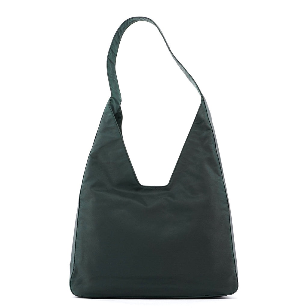 1998 Green Nylon Geometric Bag