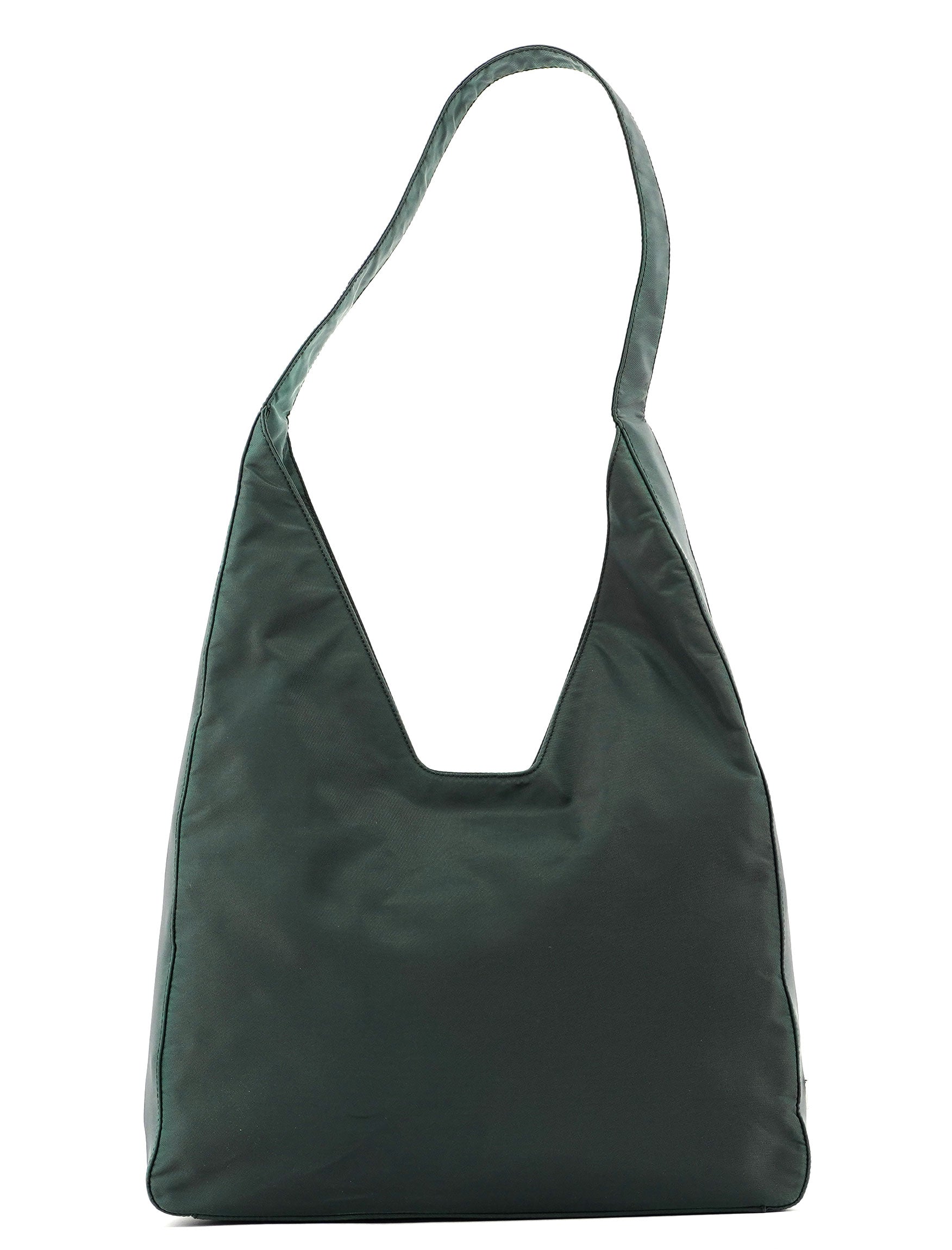 1998 Green Nylon Geometric Bag