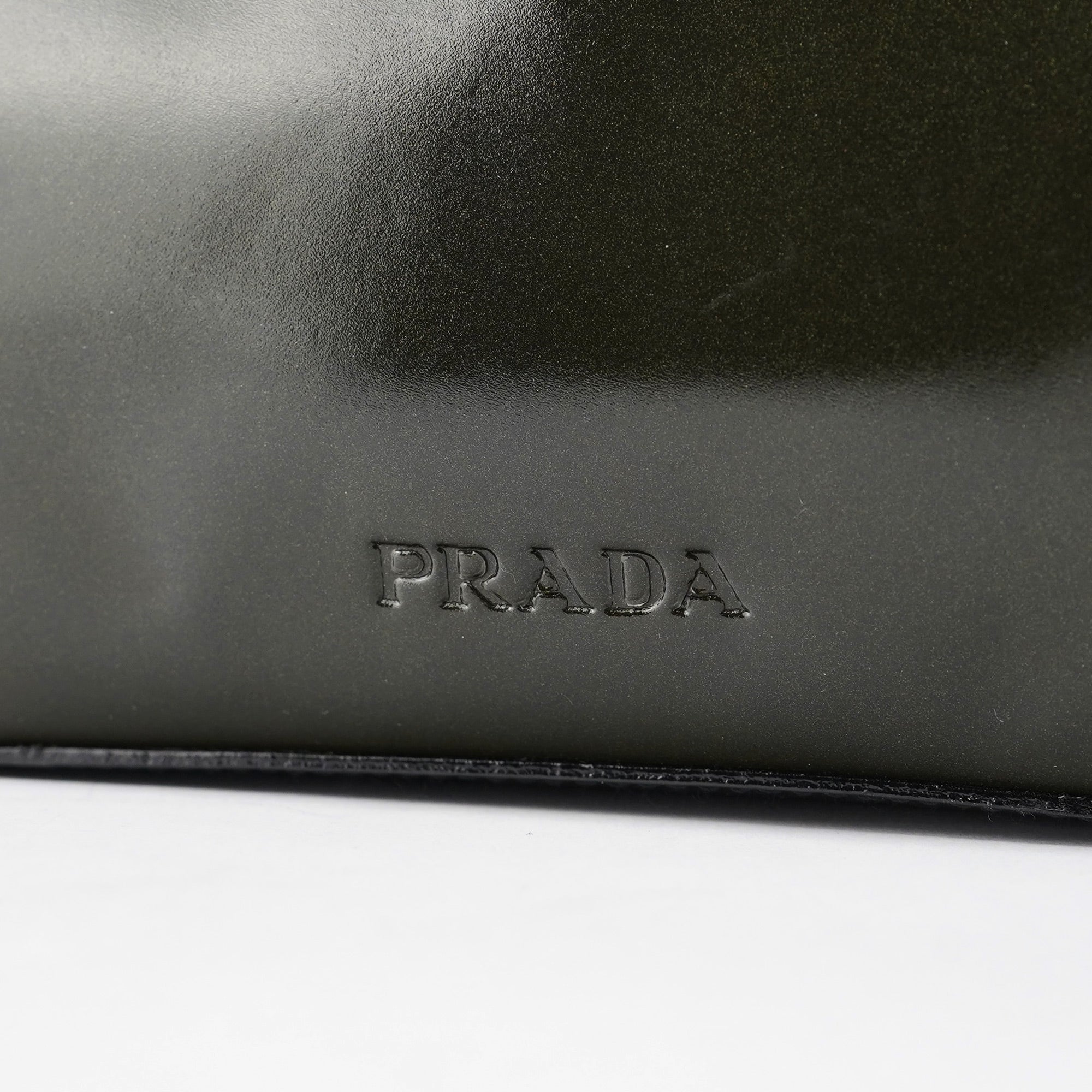 1998 Green Patent Leather Asim Shoulder Bag