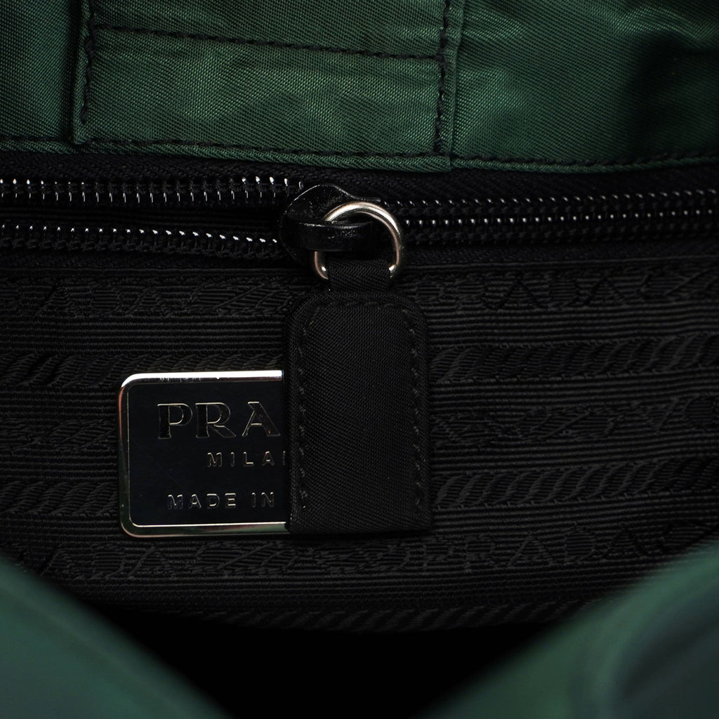 1998 Green Tessuto Asymmetric Bag