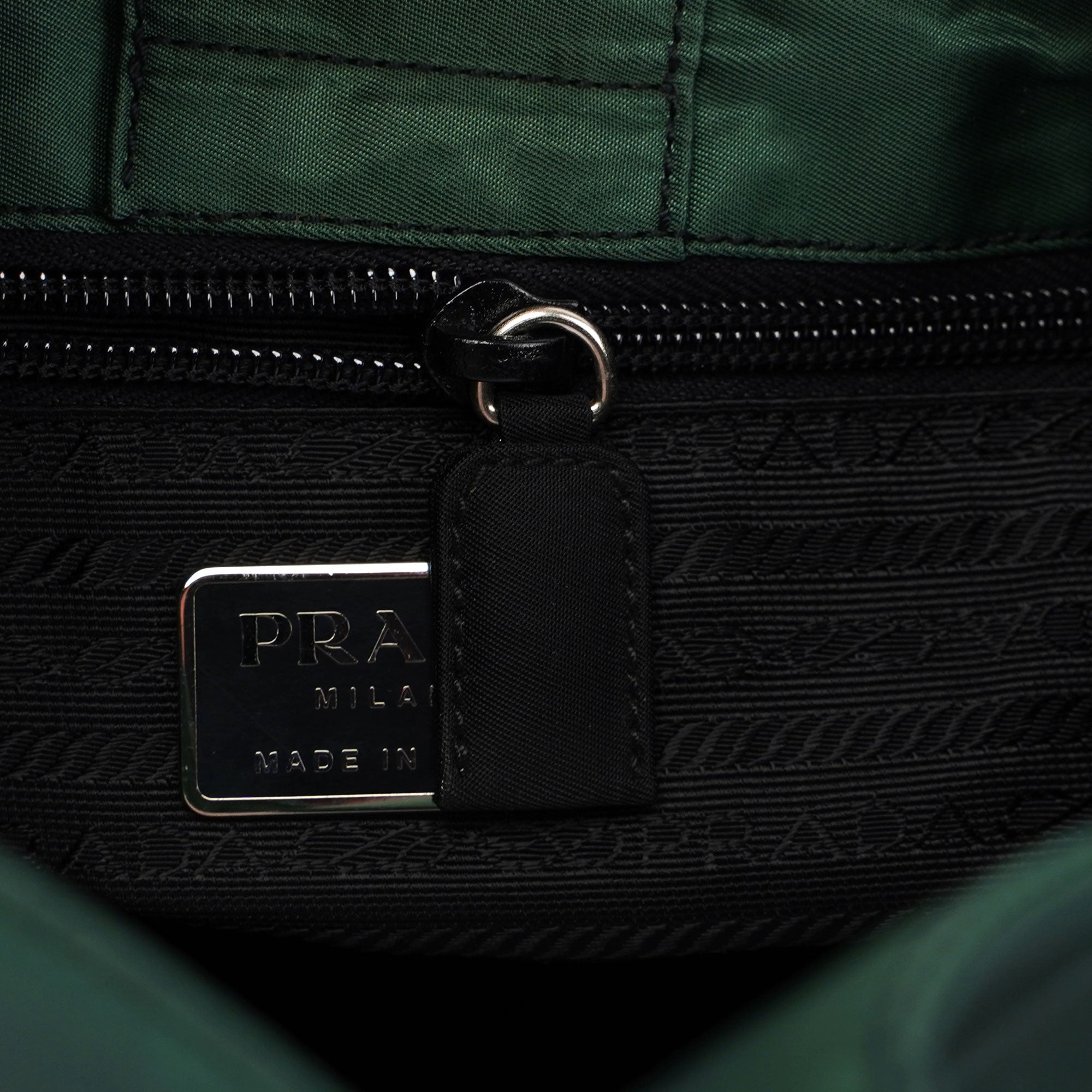 1998 Green Tessuto Asymmetric Bag