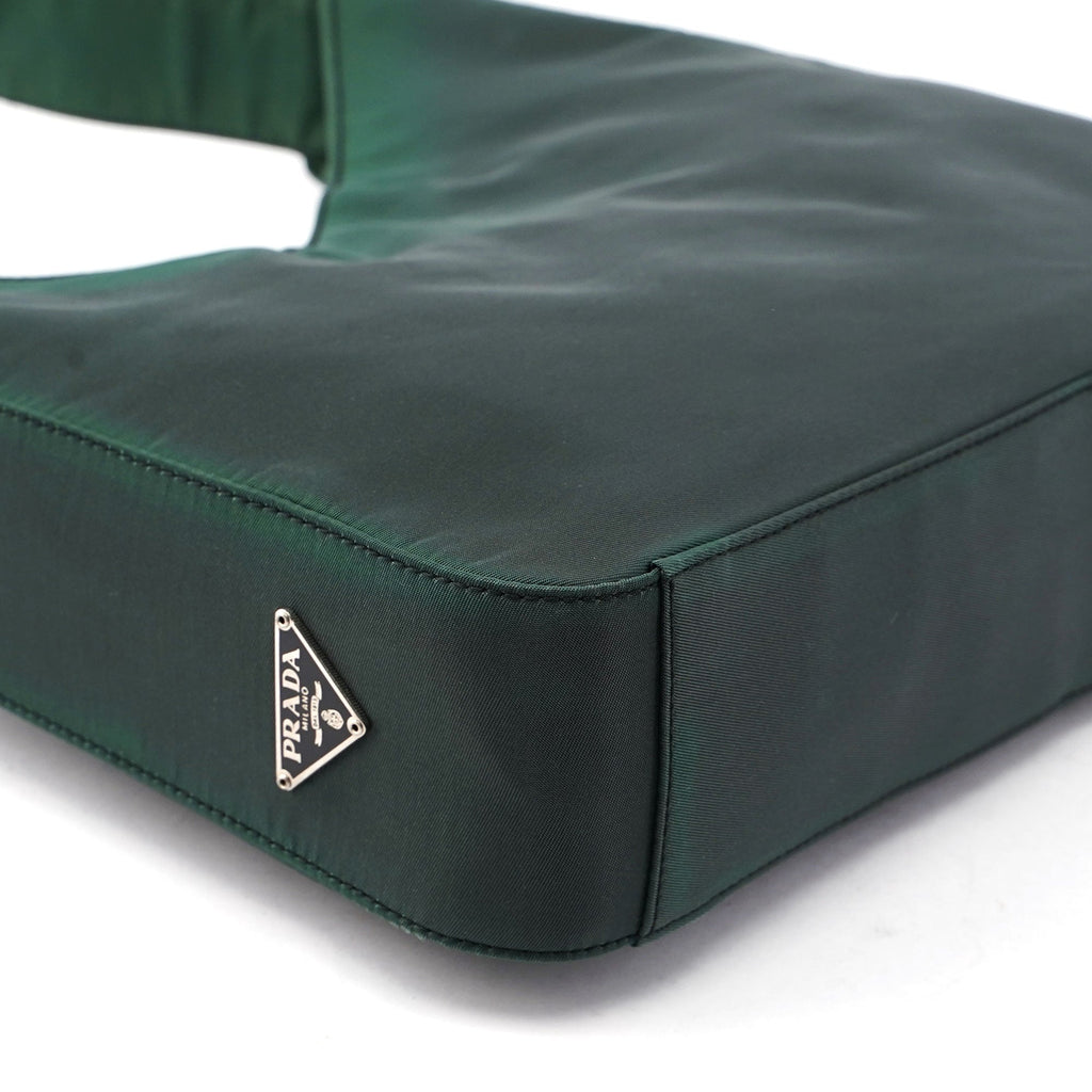 1998 Green Tessuto Asymmetric Bag