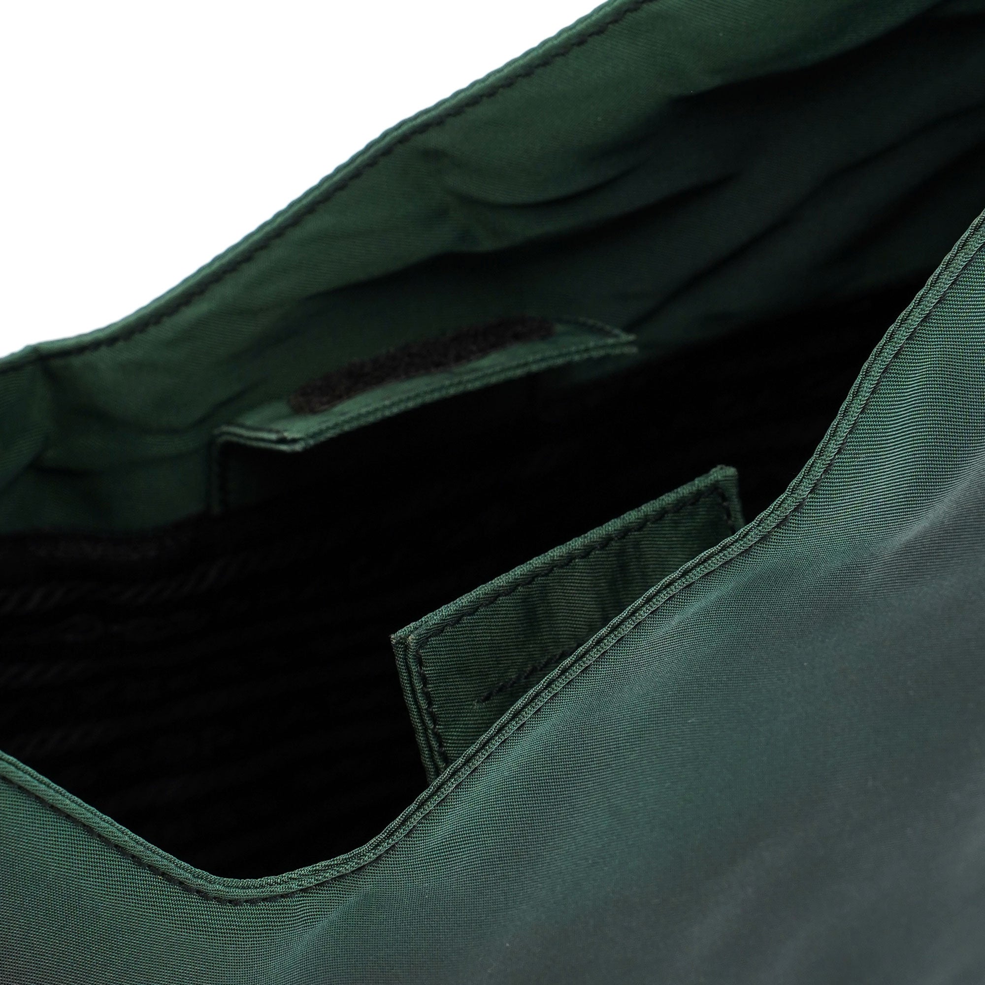 1998 Green Tessuto Asymmetric Bag