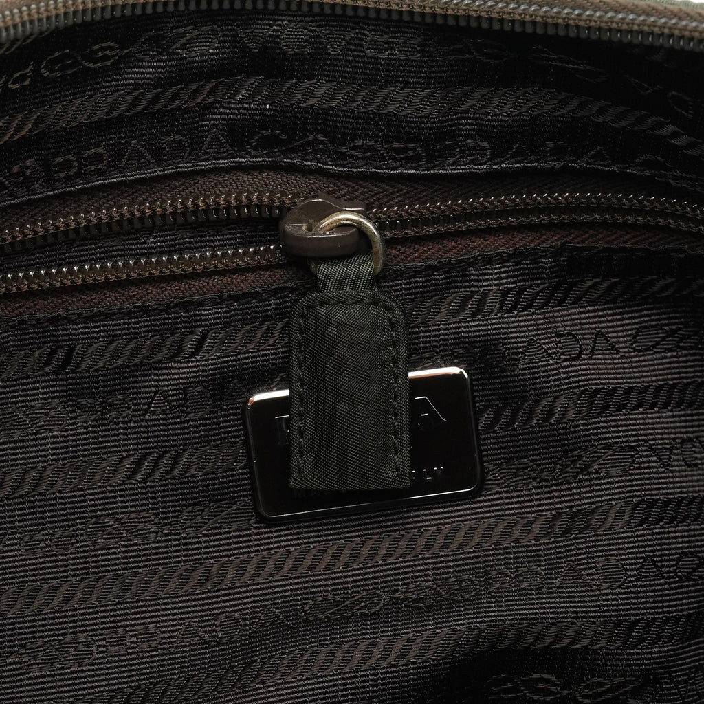 1998 Green Tessuto Cocco Metal Shoulder Bag