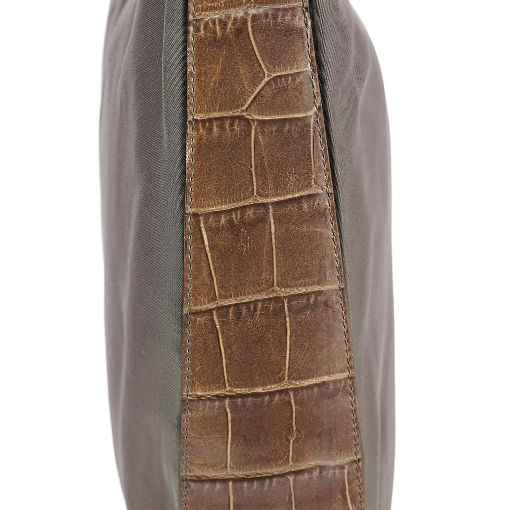 1998 Green Tessuto Cocco Metal Shoulder Bag