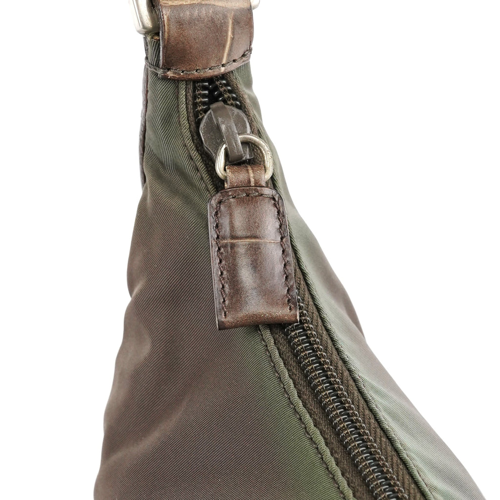 1998 Green Tessuto Cocco Metal Shoulder Bag