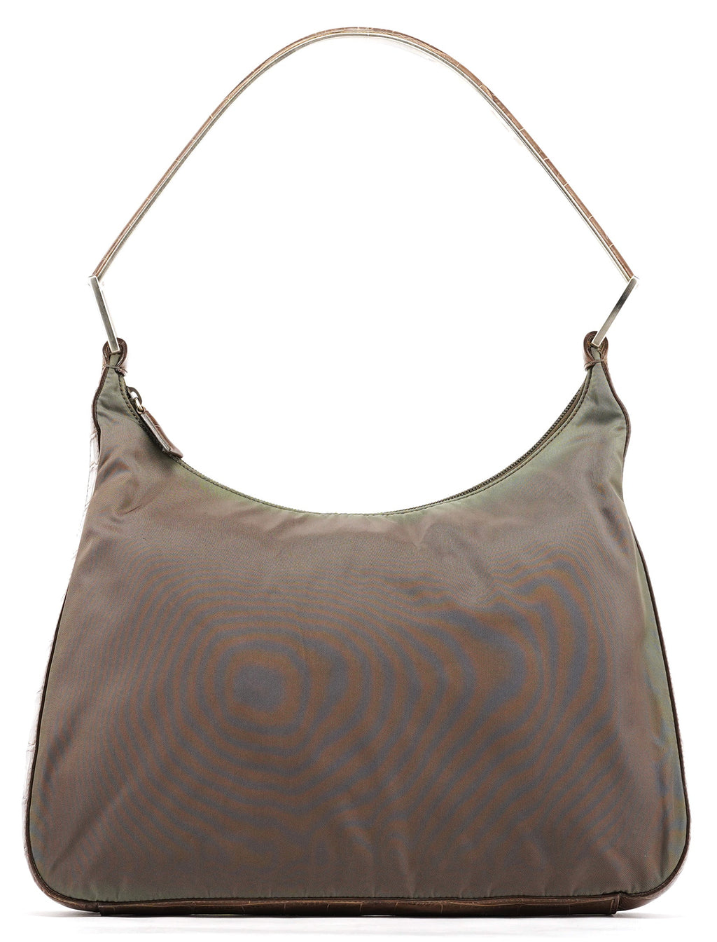 1998 Green Tessuto Cocco Metal Shoulder Bag