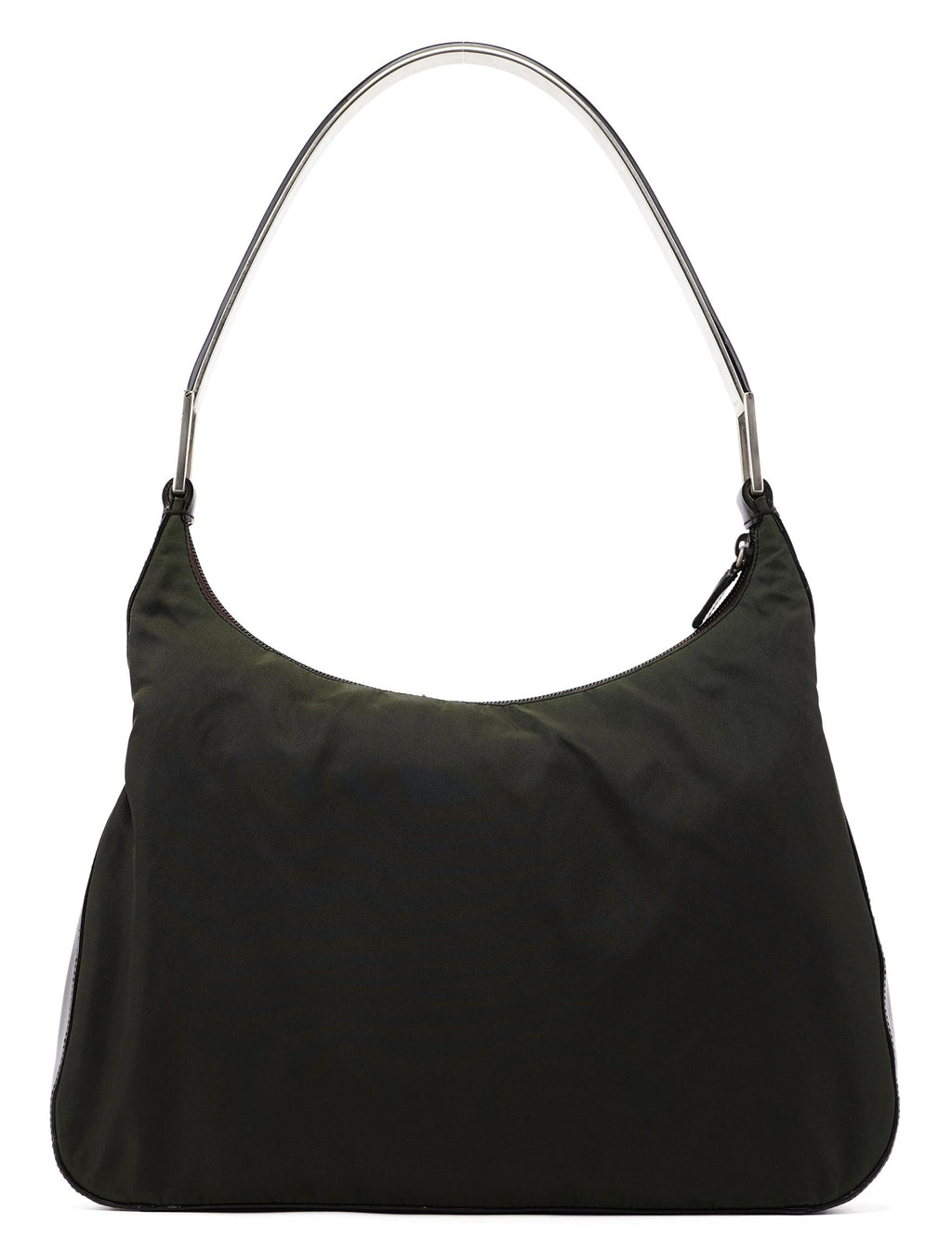 1998 Green Tessuto Metal Shoulder Bag