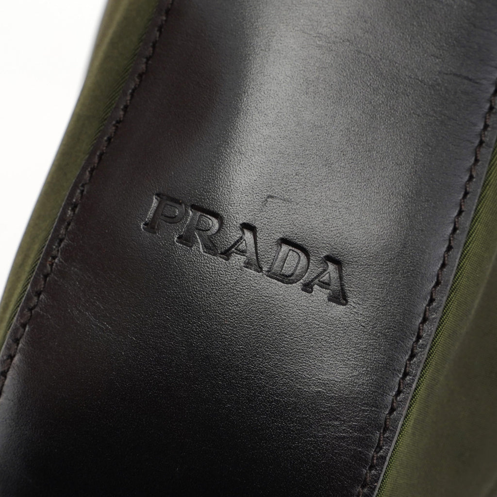 1998 Green Tessuto Metal Shoulder Bag