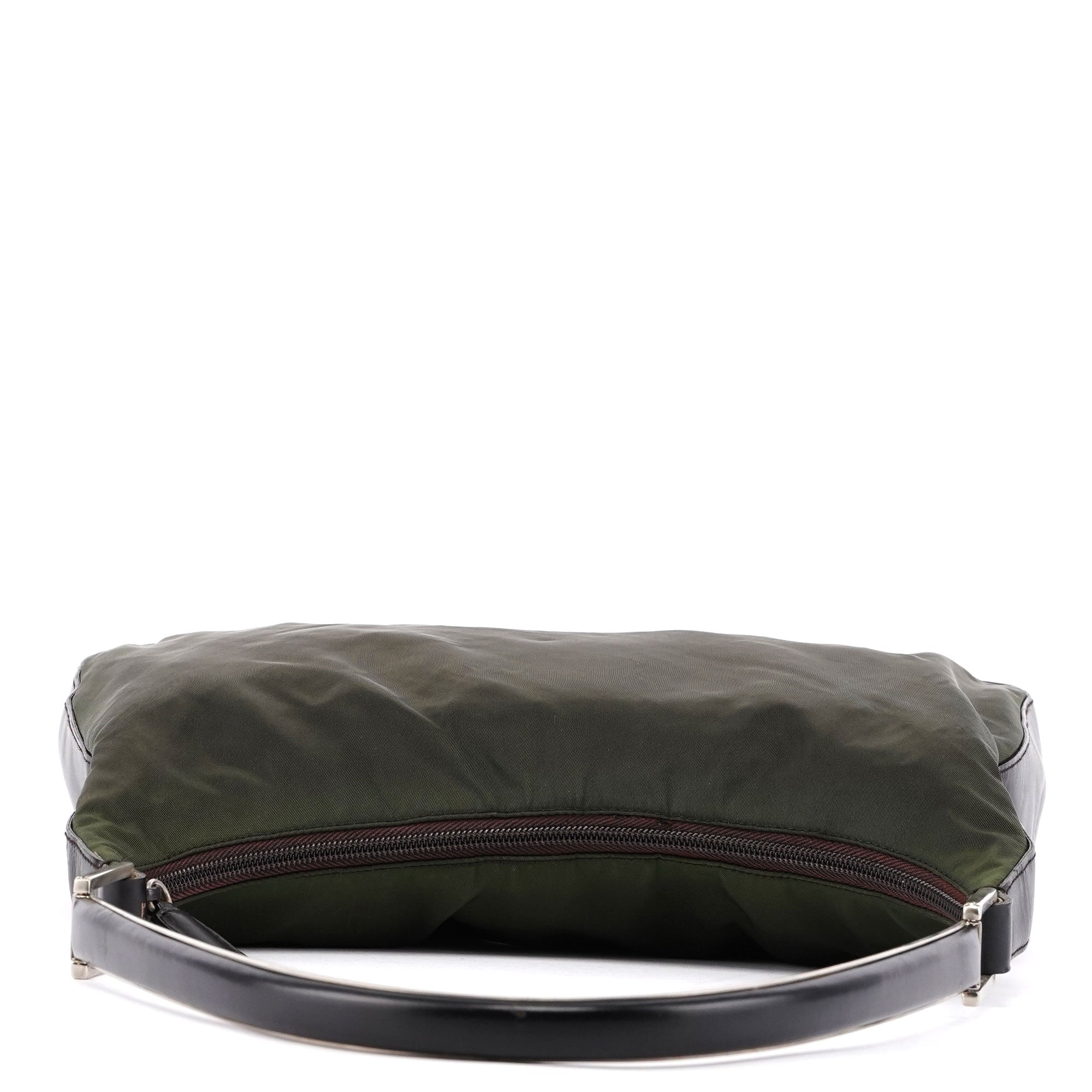1998 Green Tessuto Metal Shoulder Bag