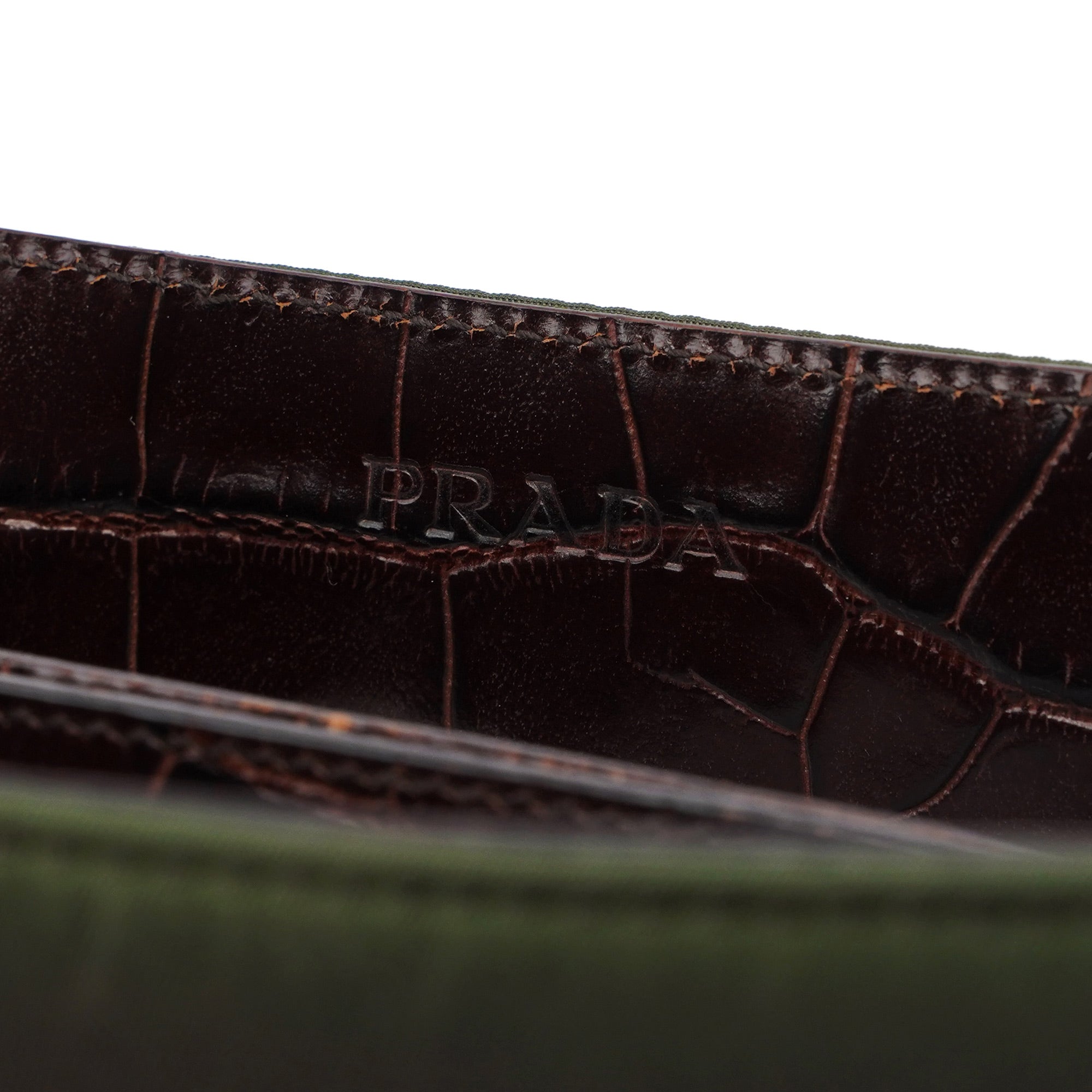 1998 Green Tessuto Metallo Shoulder Bag