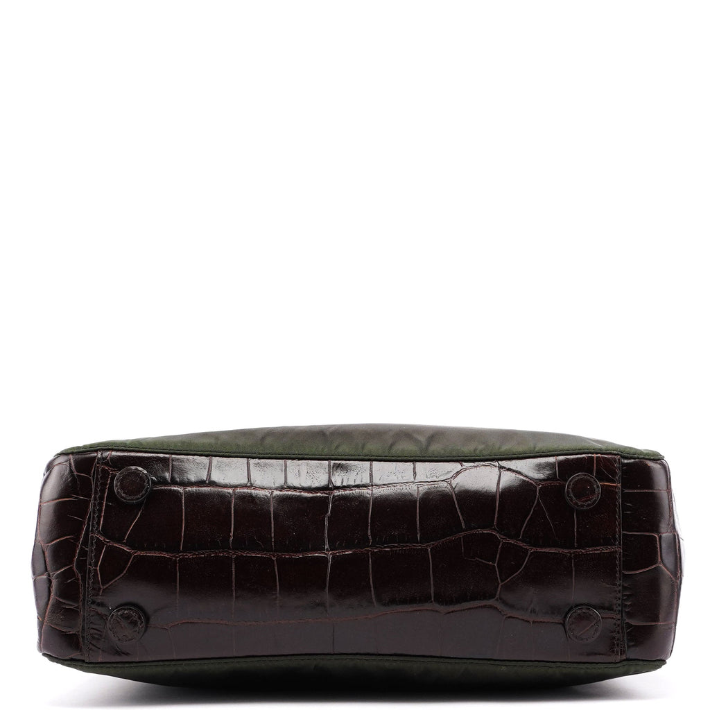 1998 Green Tessuto Metallo Shoulder Bag