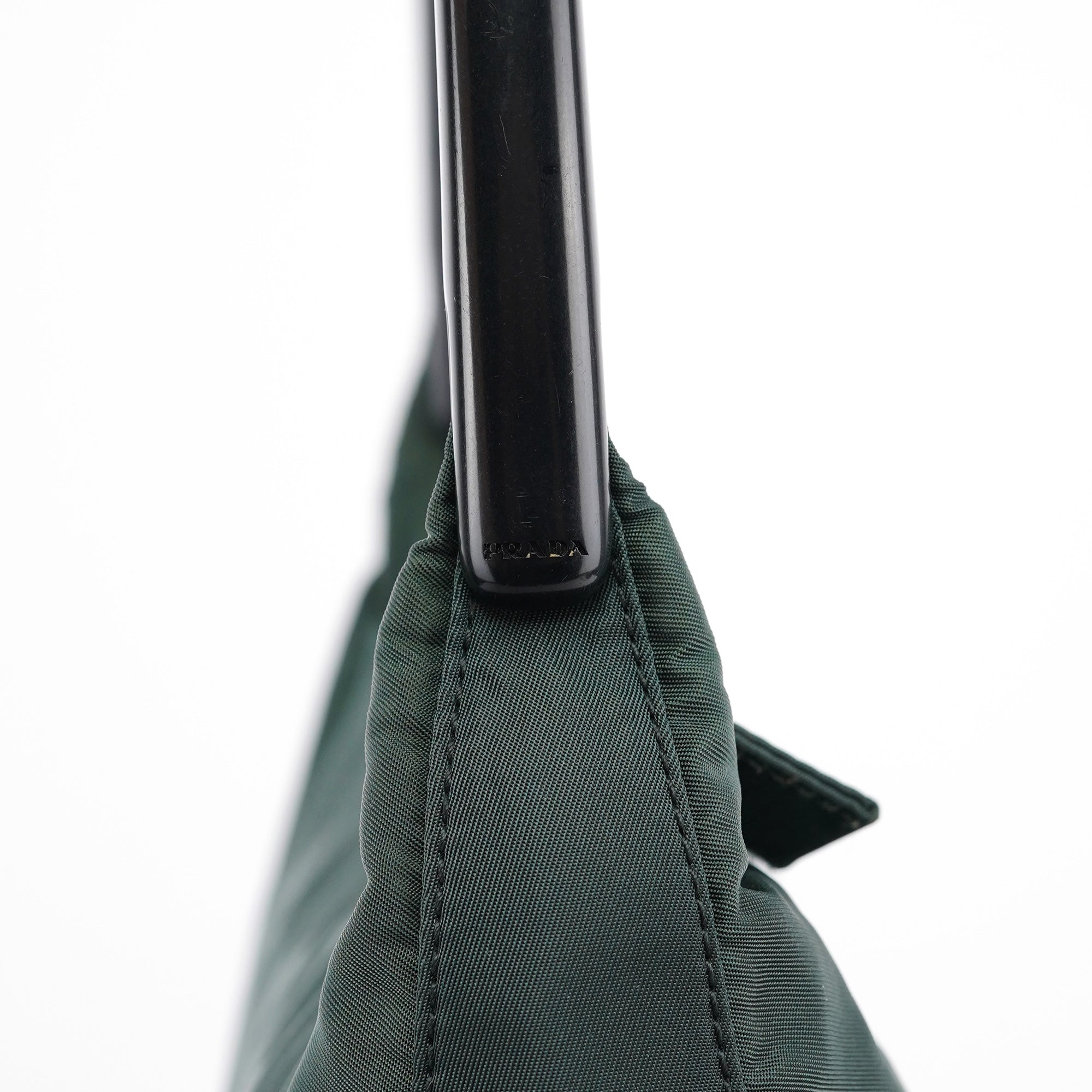 1998 Green Tessuto Plastic Shoulder Bag