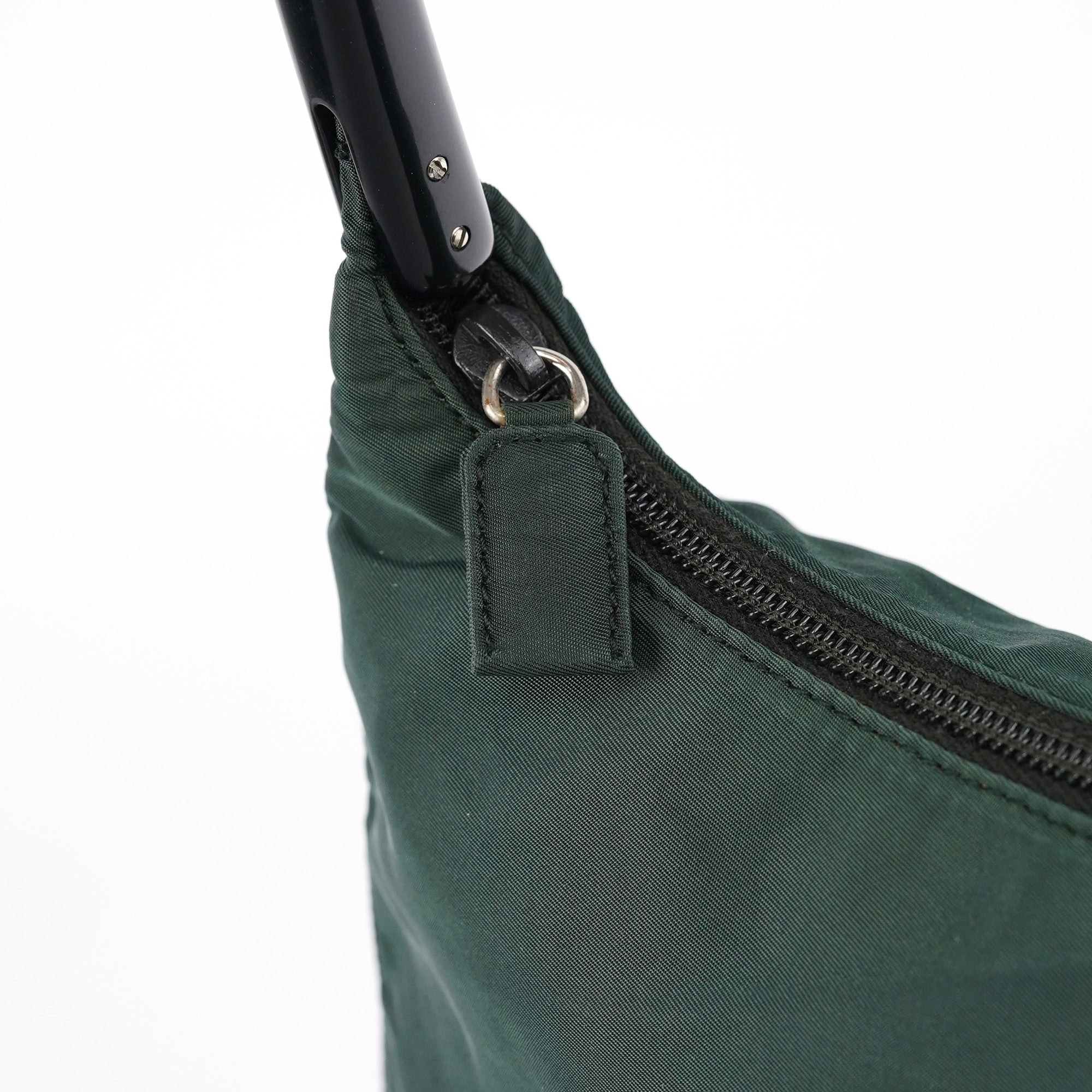 1998 Green Tessuto Plastic Shoulder Bag
