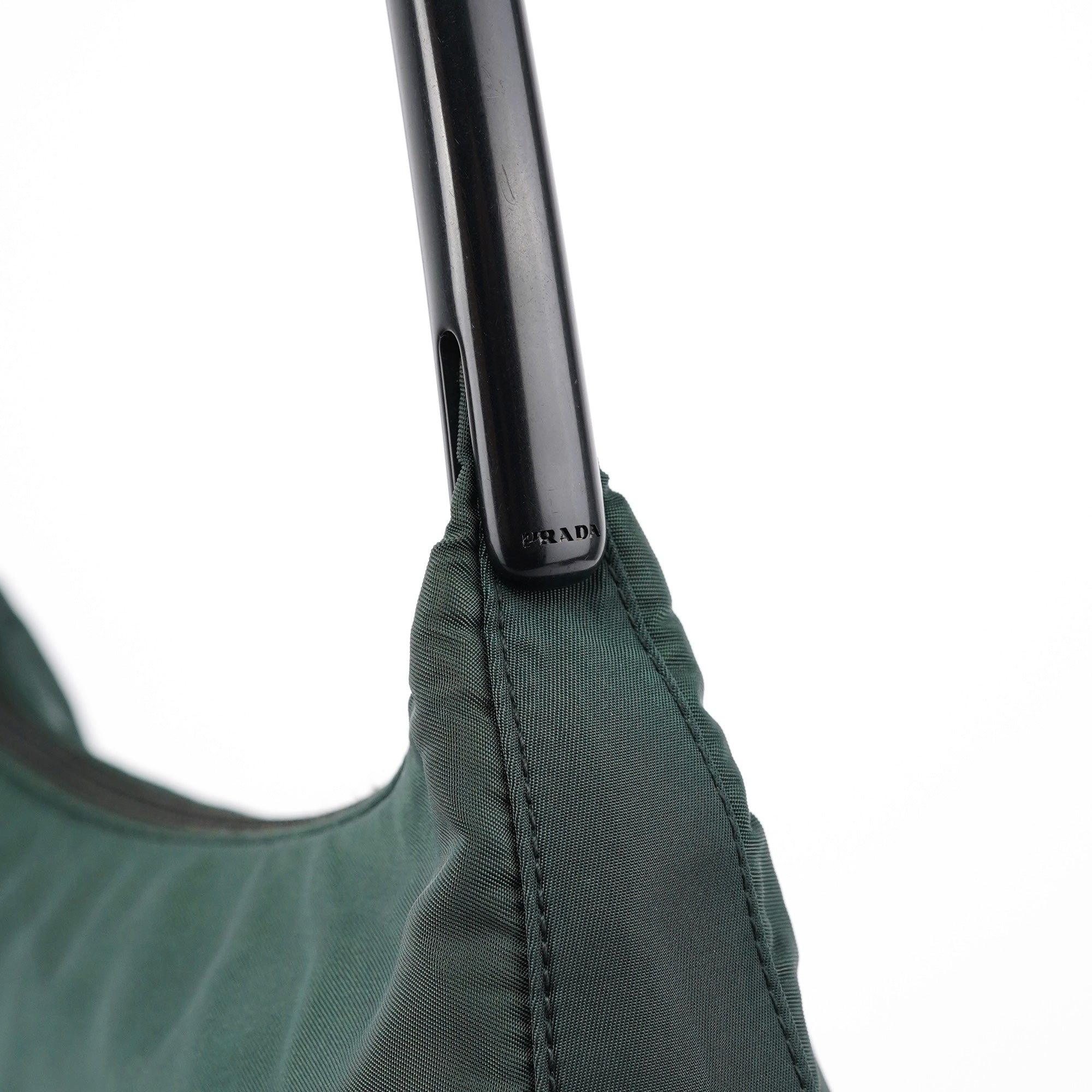 1998 Green Tessuto Plastic Shoulder Bag
