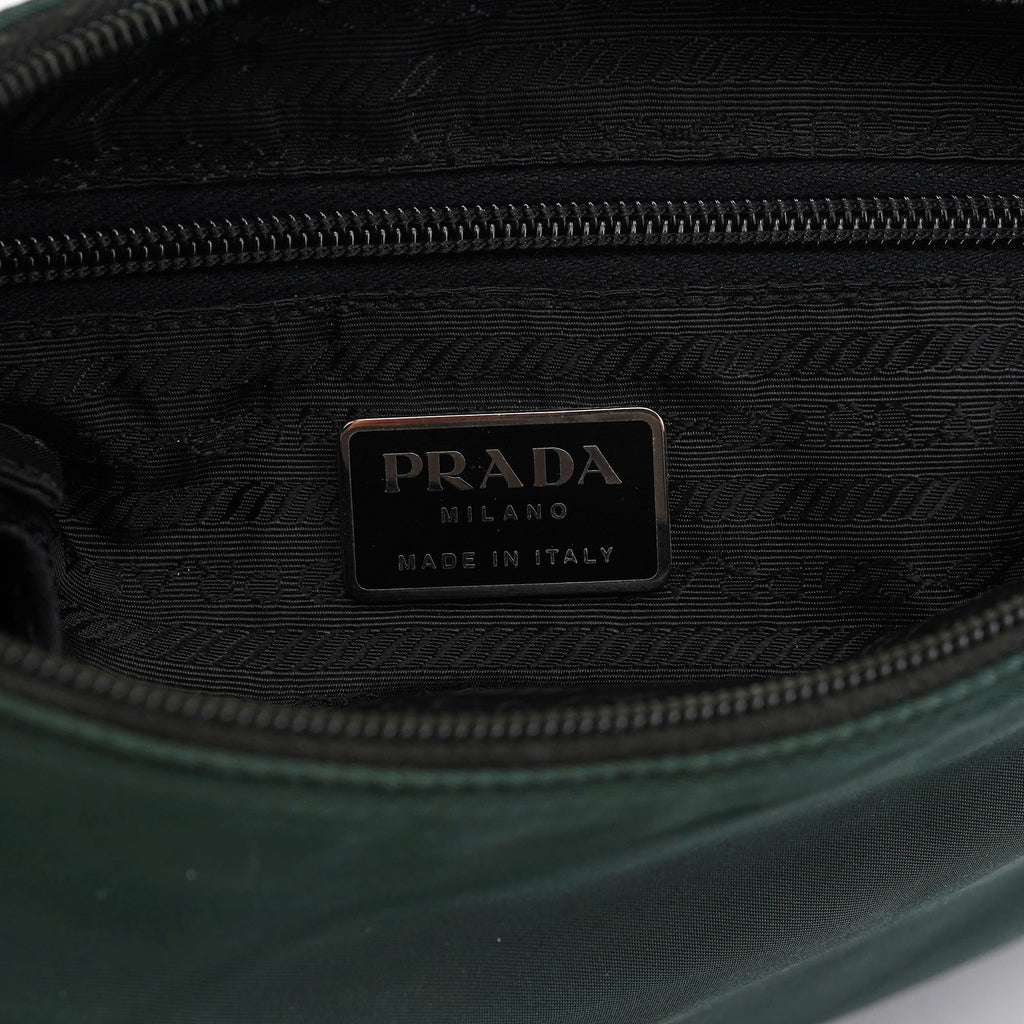 1998 Green Tessuto Plastic Shoulder Bag