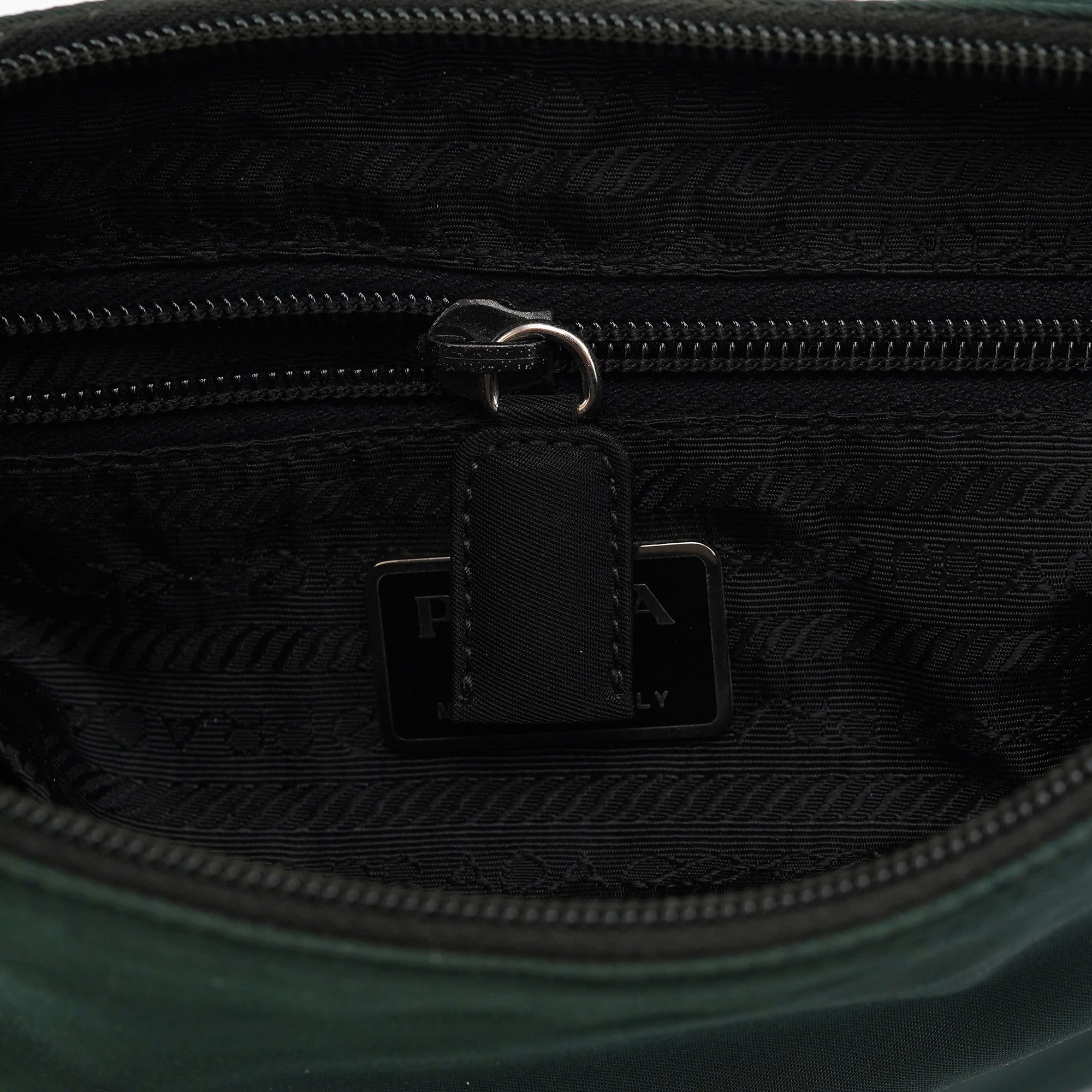 1998 Green Tessuto Plastic Shoulder Bag