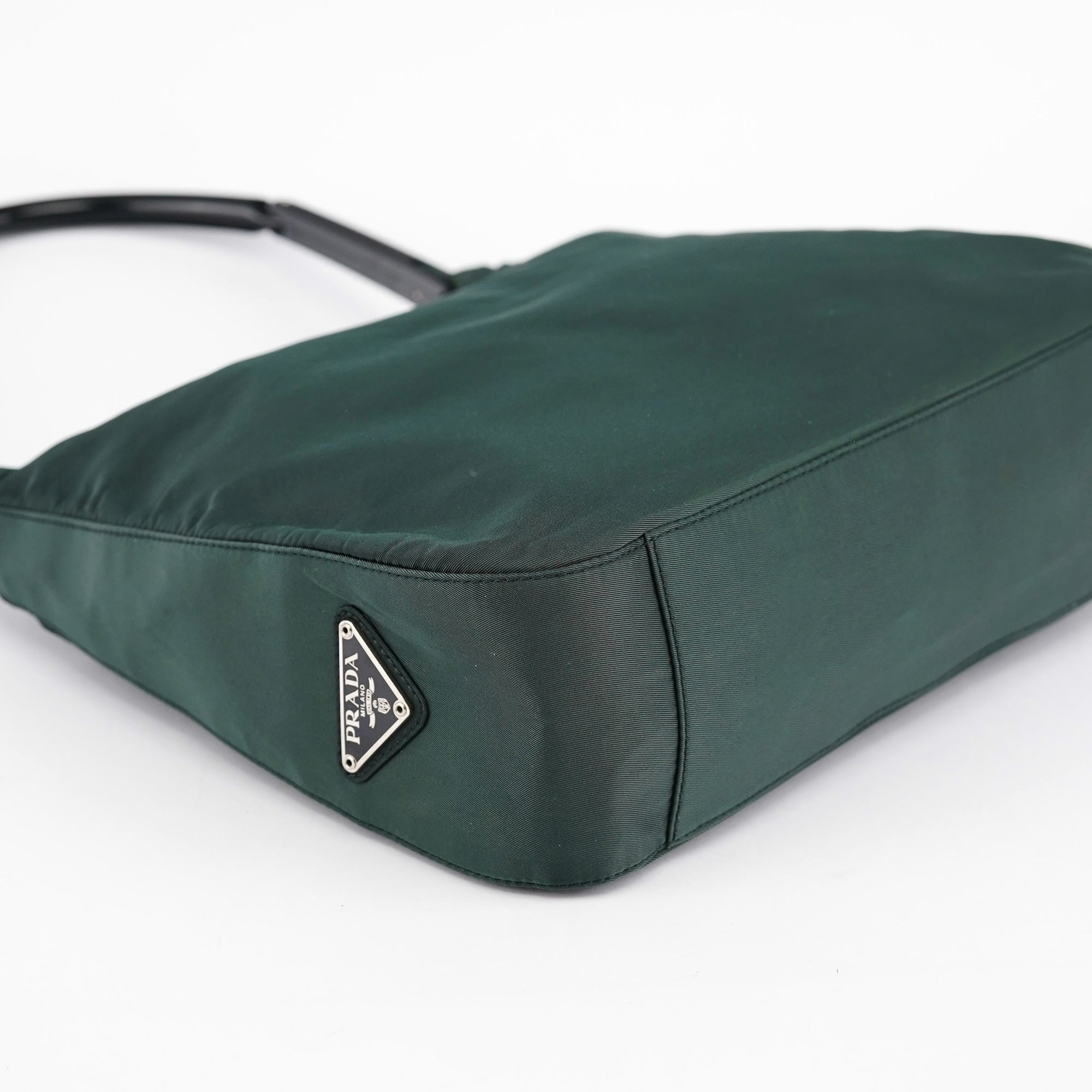 1998 Green Tessuto Plastic Shoulder Bag