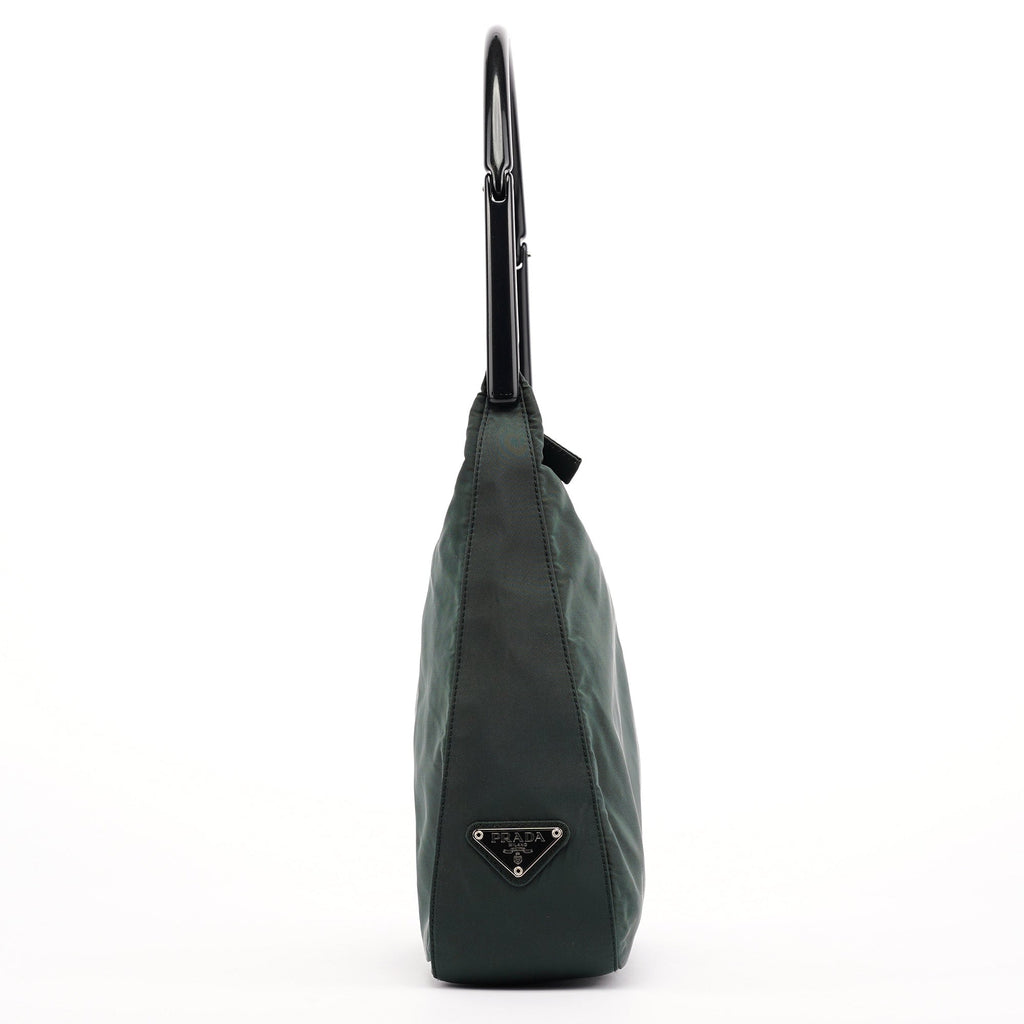 1998 Green Tessuto Plastic Shoulder Bag