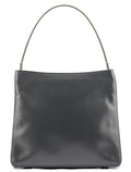 1998 Grey Vitello Metallo Shoulder Bag