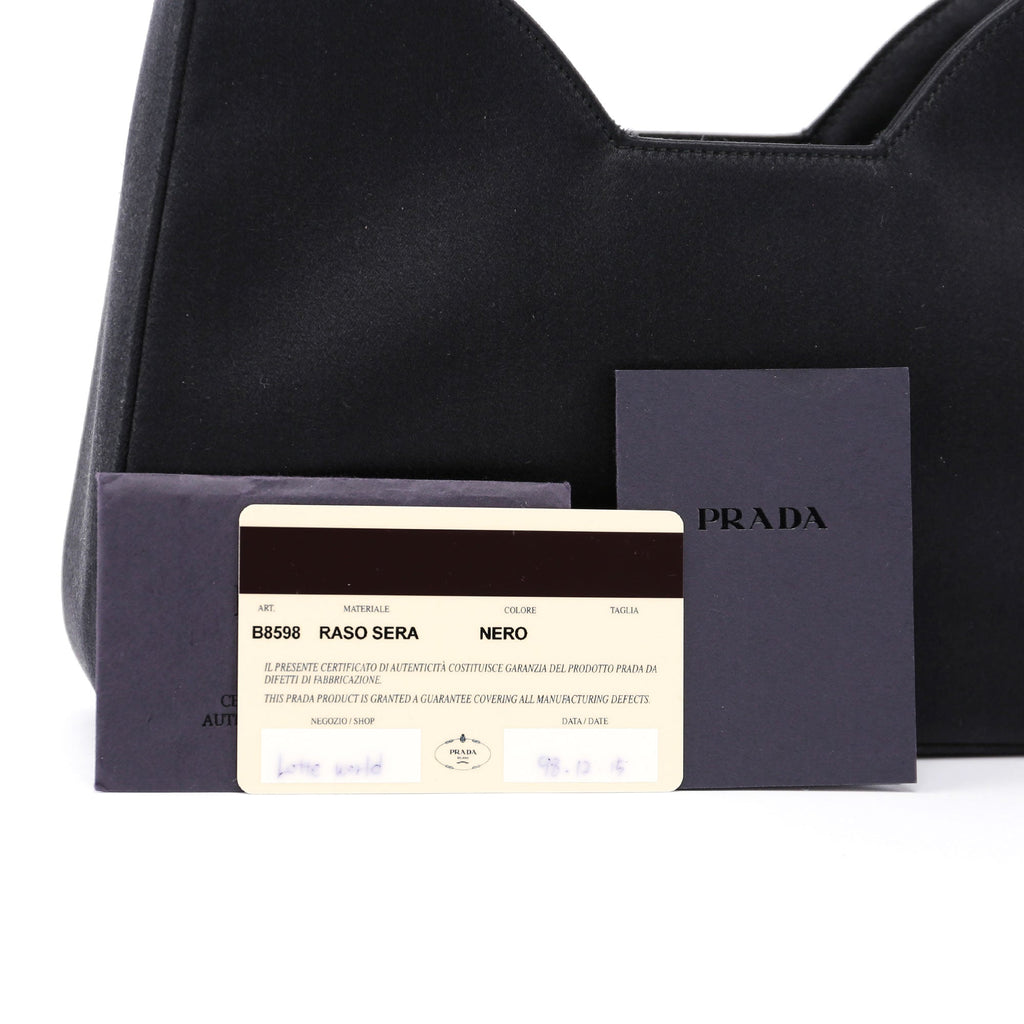 1998 Raso Satin Geometric Bag