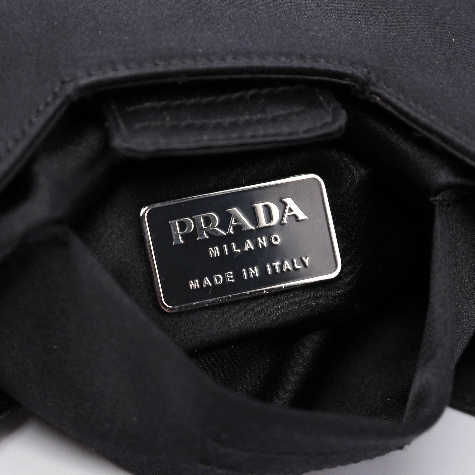 1998 Raso Satin Geometric Bag