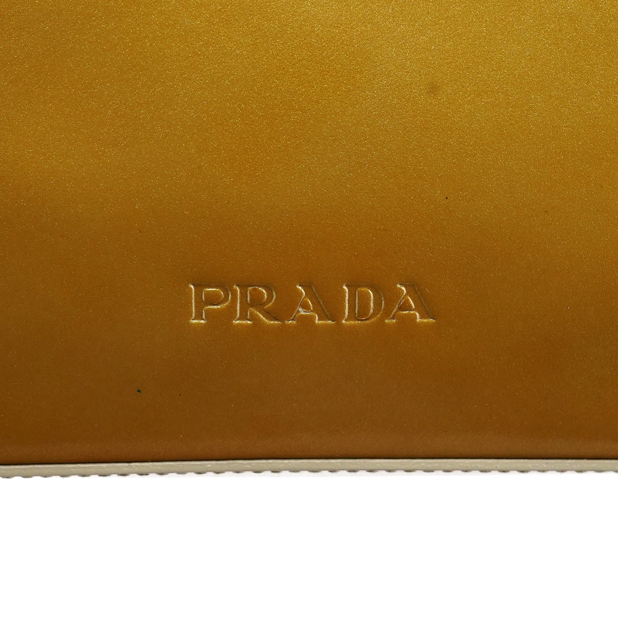 1998 Yellow Patent Leather Asim Shoulder Bag