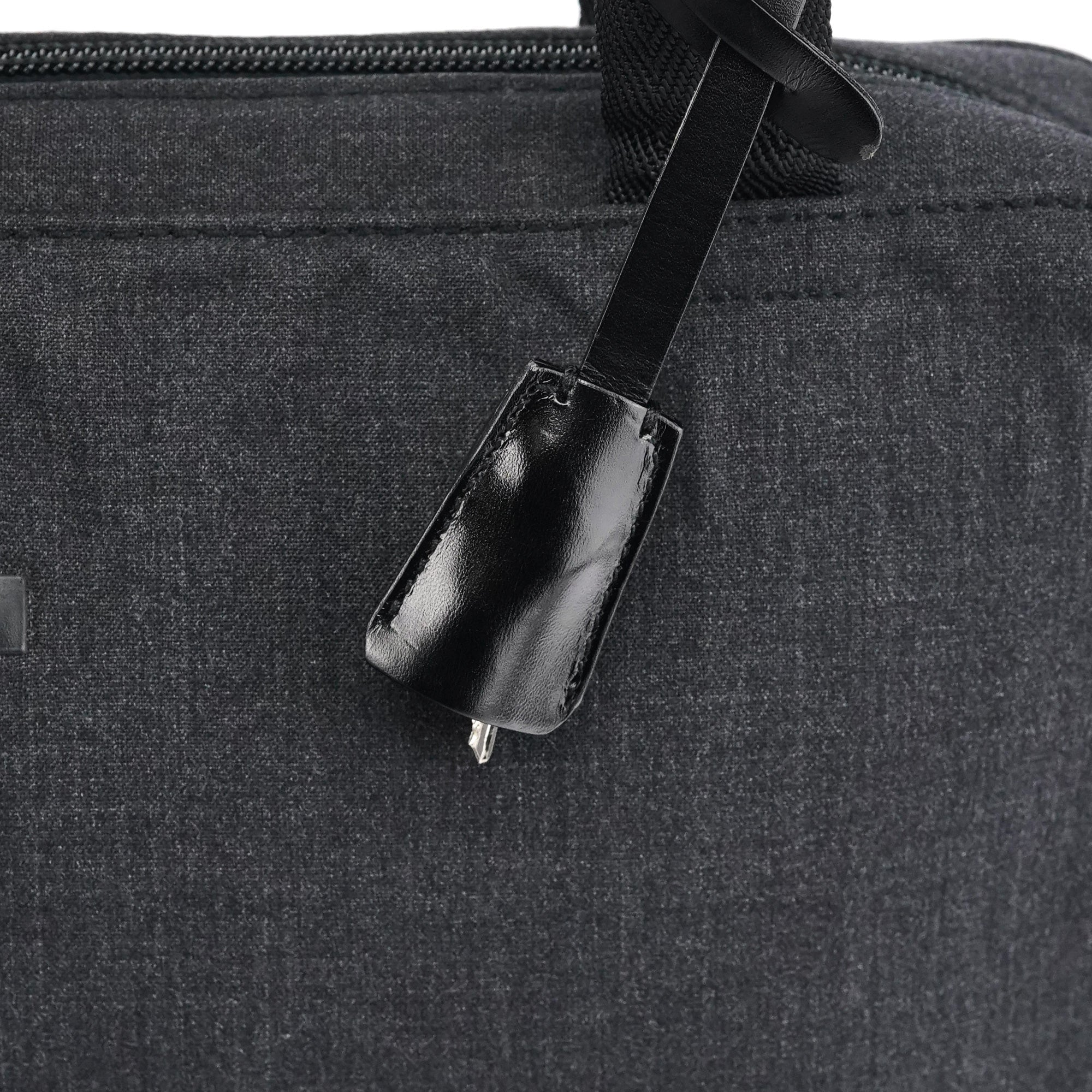 1999 Anthracite Canvas Keylock Tote Bag