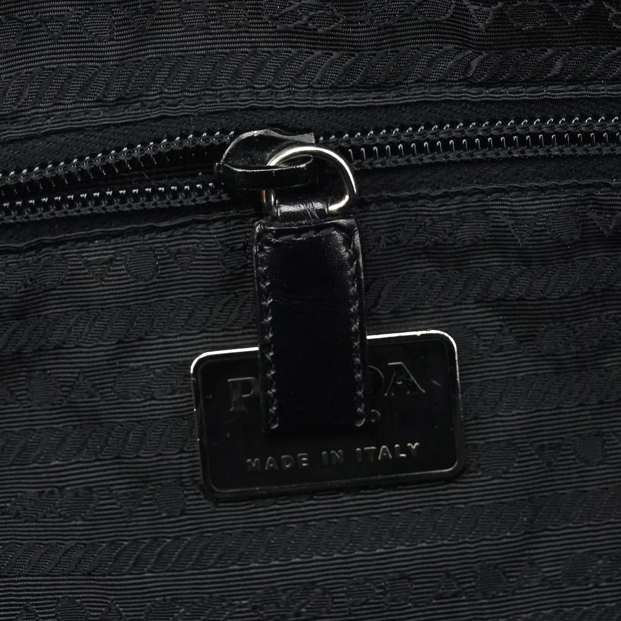 1999 Anthracite Canvas Keylock Tote Bag