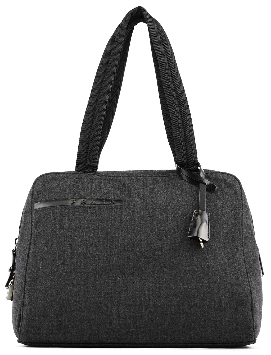 1999 Anthracite Canvas Keylock Tote Bag