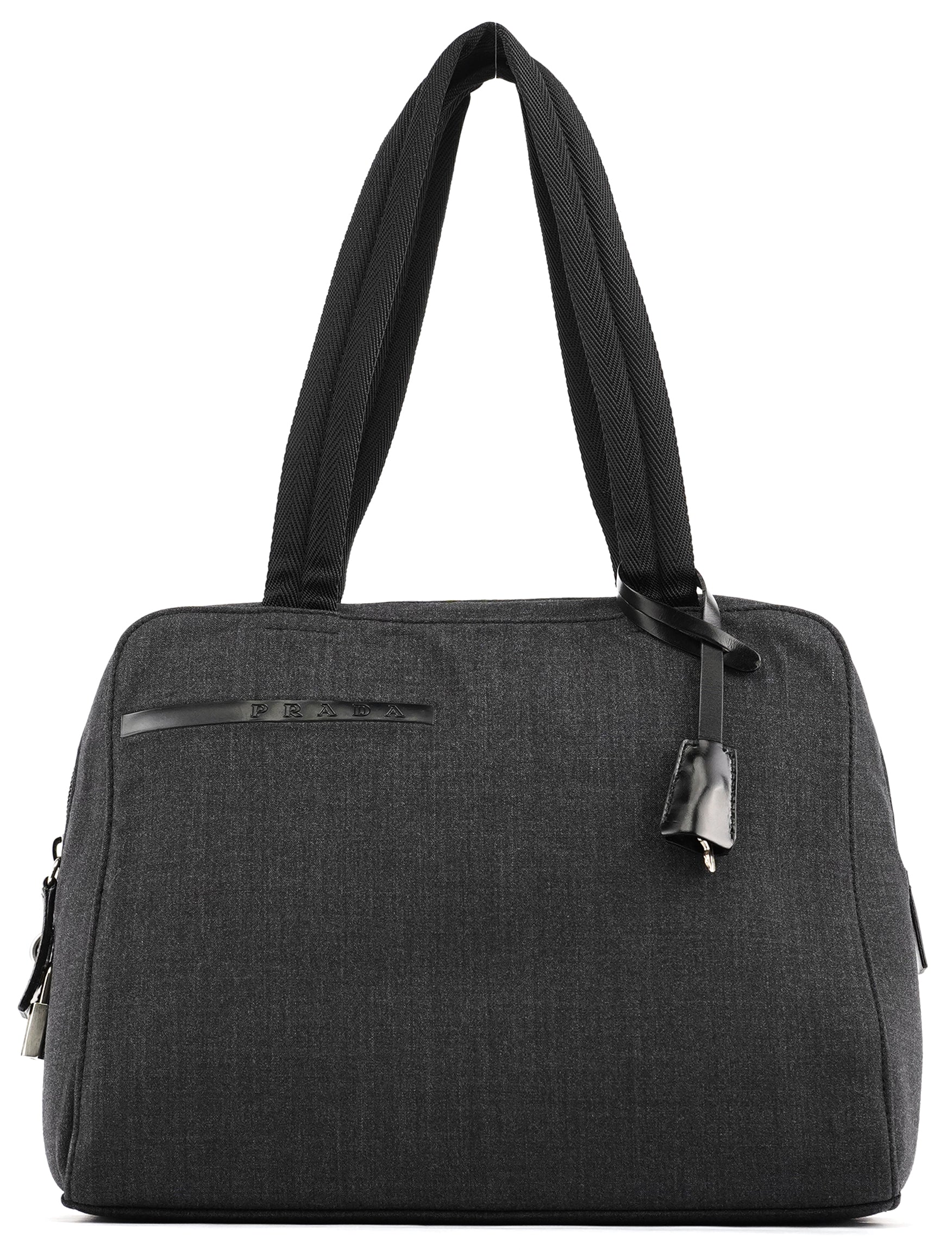 1999 Anthracite Canvas Keylock Tote Bag
