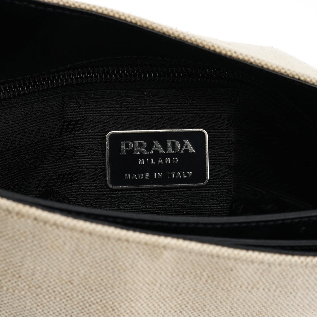 1999 Beige Canapa Sport Shoulder Bag